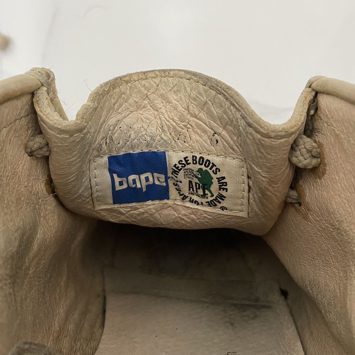 Bape Bape Manhunt Leather Boots Size US 6 / IT 36 - 11 Thumbnail
