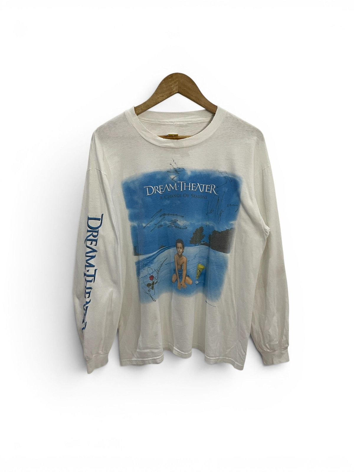 Band Tees Rare‼️Vintage Dream Theater 1995 Japan Tour Long Sleeve Tee Size US M / EU 48-50 / 2 - 1 Thumbnail