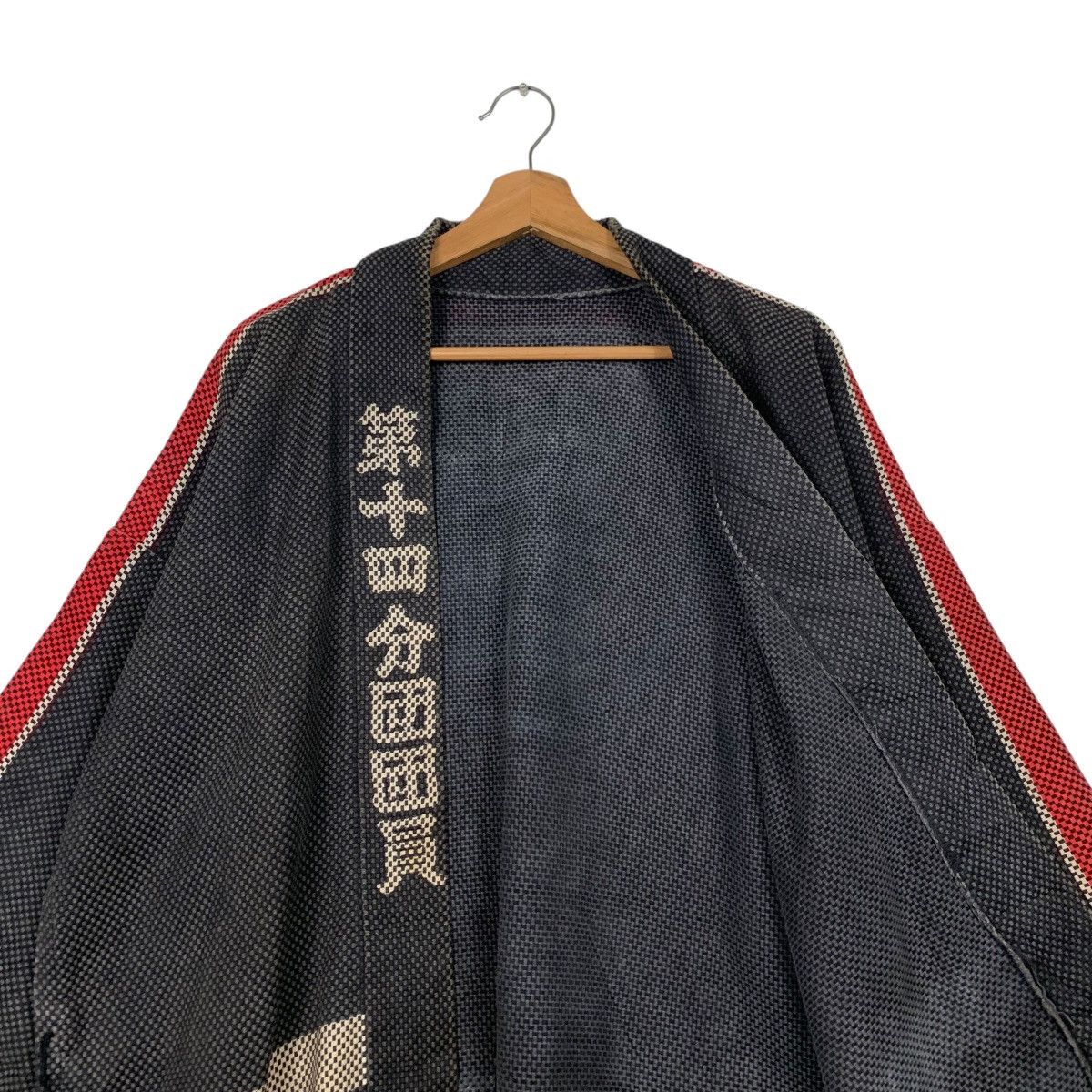 NUMAZU Fire Brigade Thick Weave Sashiko Kimono #2376-C106