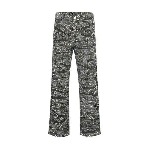 Japanese Brand camo skate fade baggy cargo pants Size US 33 - 4 Thumbnail