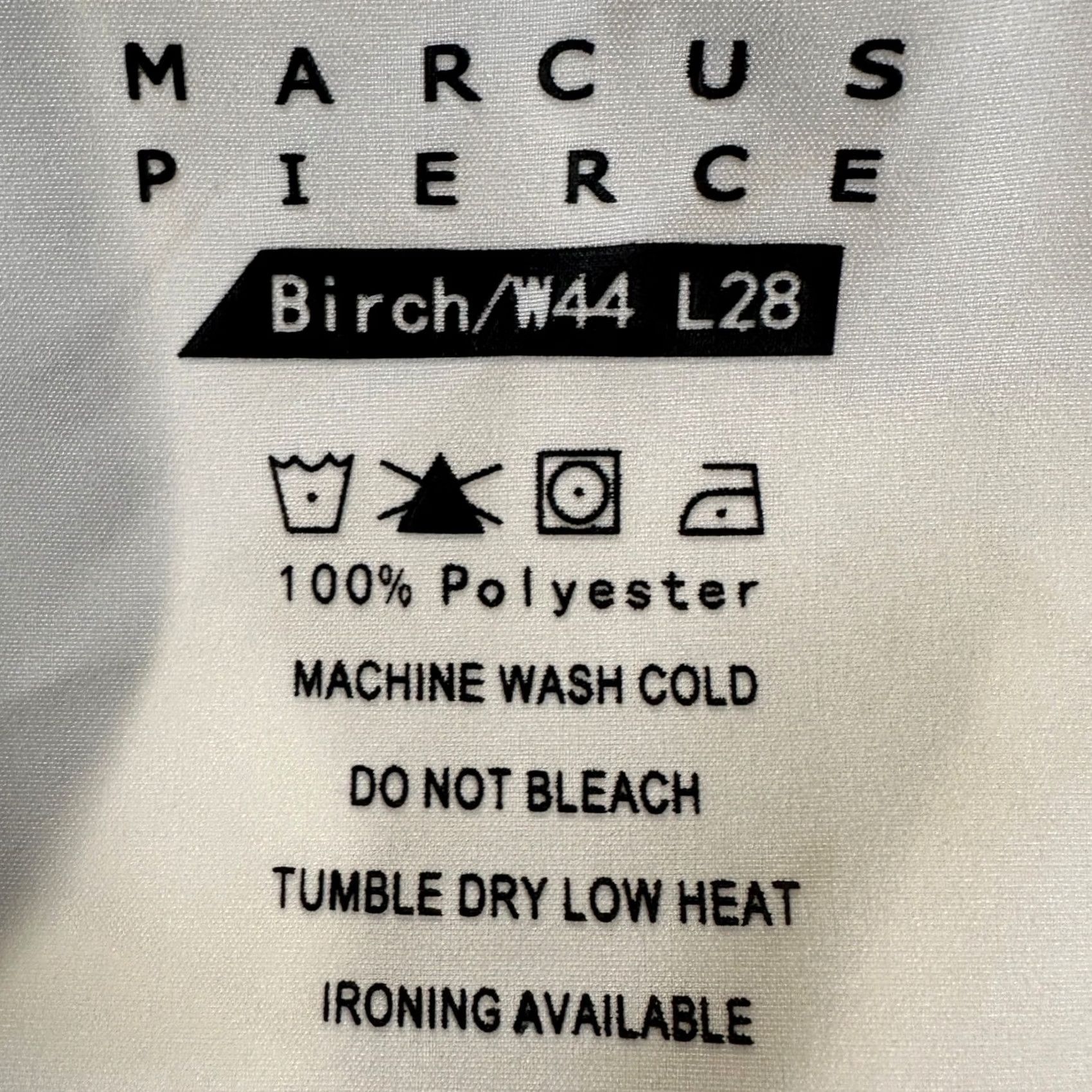 Vintage Marcus Pierce Golf Pants Mens 44X28 Beige Flat Front Straight Leg Casual Shorts? Size US 44 / EU 60 - 4 Thumbnail