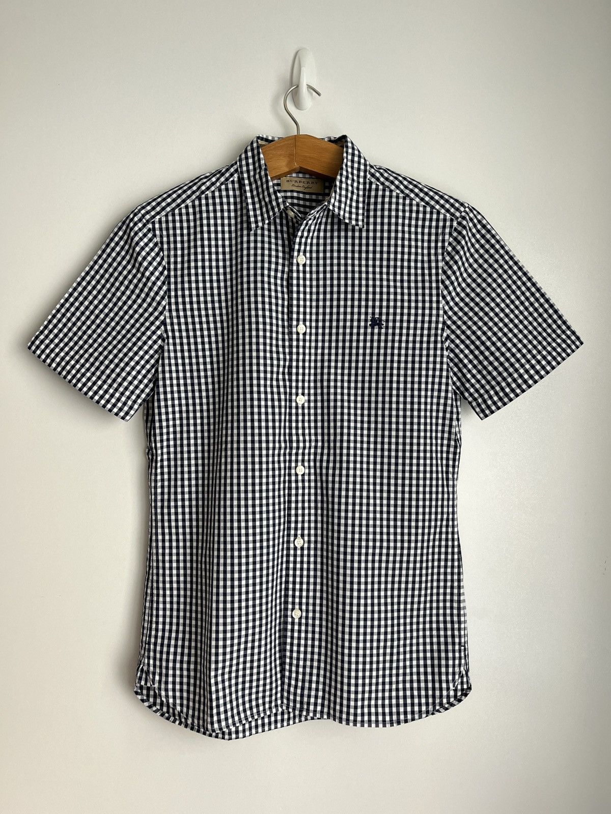 Burberry Burberry Short Sleeve Checkered Shirt Size US S / EU 44-46 / 1 - 1 Thumbnail