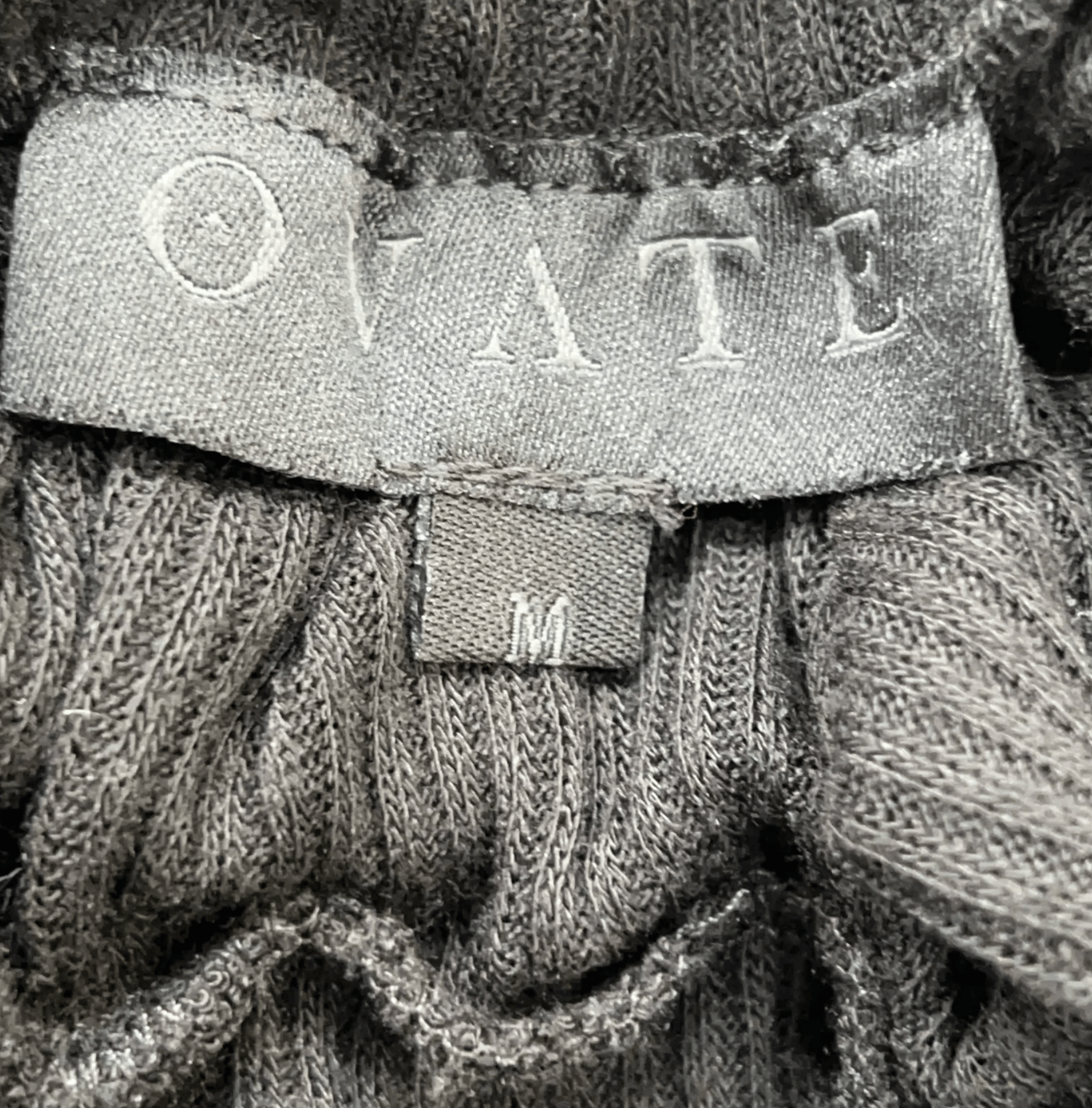 Ovate Ovate Ribbed Turtleneck Sweater Black Size M Size M / US 6-8 / IT 42-44 - 3 Thumbnail