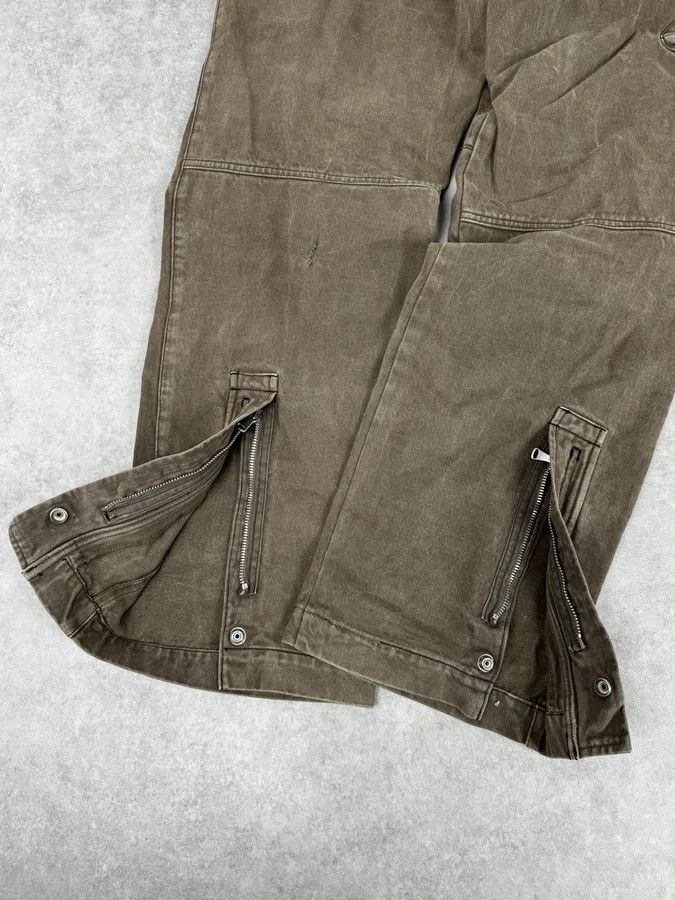 Armani AW2005 Armani Green Multi-Pocket Military Cargo Pants Size US 32 / EU 48 - 12 Thumbnail