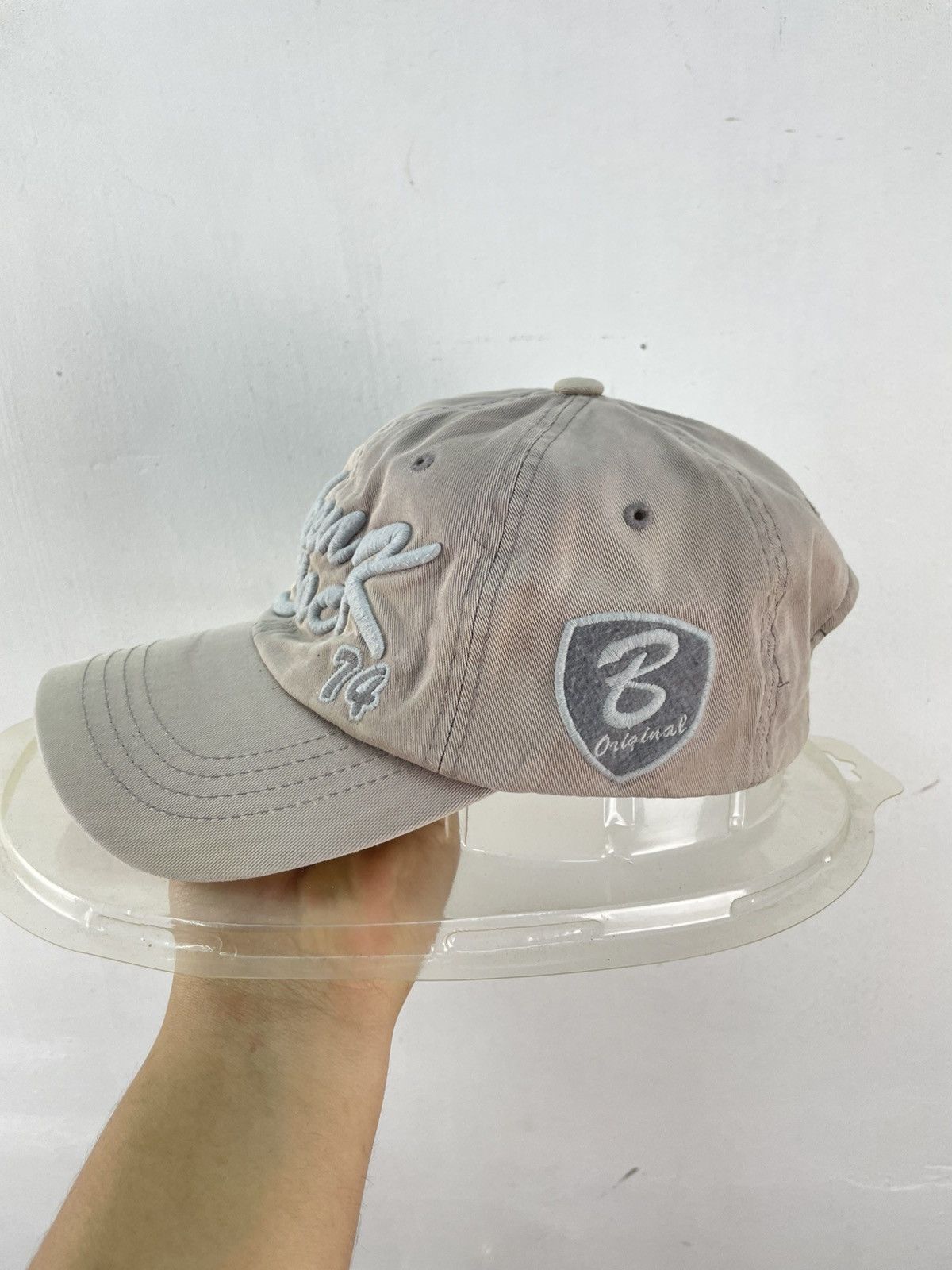 Birkenstock × Vintage Vintage Birkenstock Hat Baseball Cap Faded Washed Brown Size ONE SIZE - 2 Thumbnail