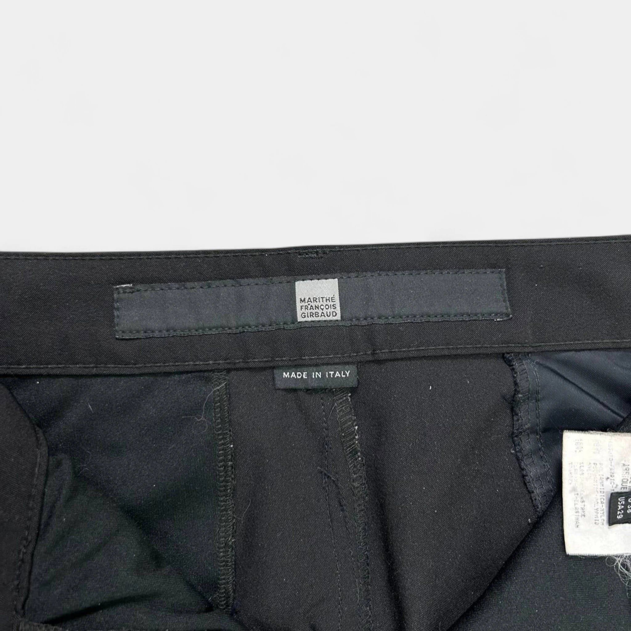 Marithe + Francois Girbaud Marithé + François Girbaud 2000s Black Navy Technical Cargo Size US 29 - 8 Thumbnail