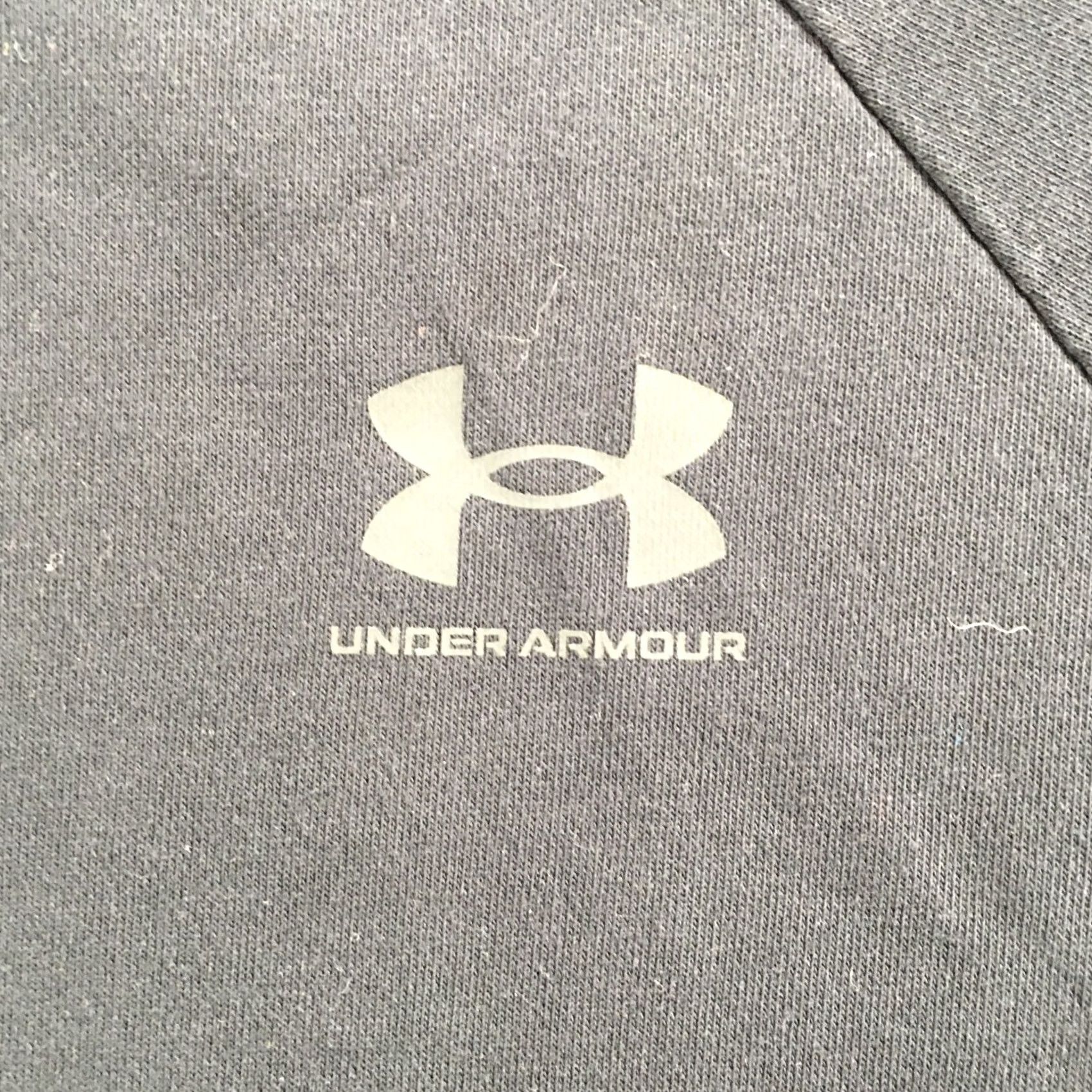 Under Armour Under Armour Cropped Sweatshirt Womens M Rival Terry Crew Black Cotton Blend Sweatshirt Size M / US 6-8 / IT 42-44 - 4 Thumbnail