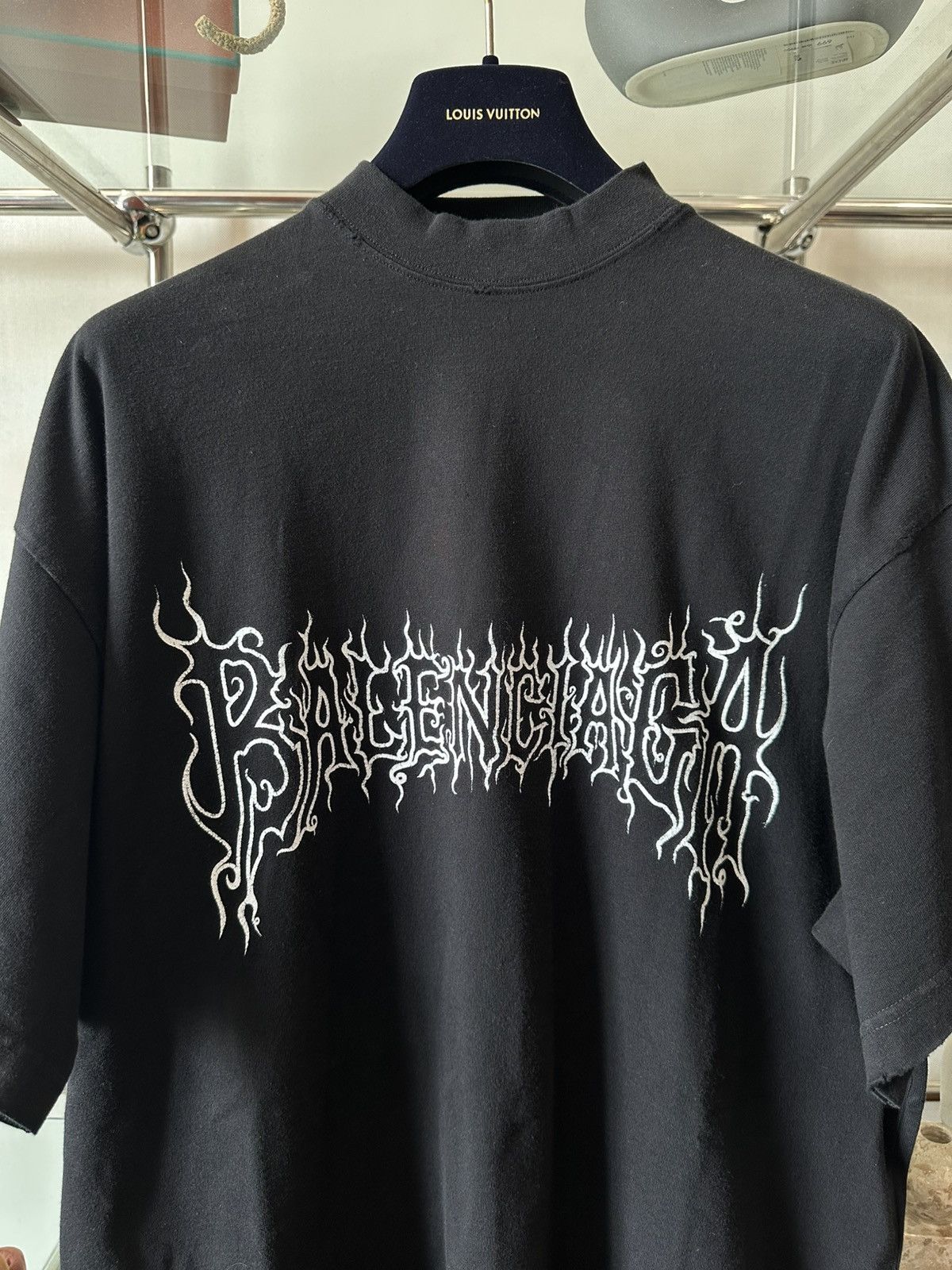 Balenciaga BALENCIAGA Darkwave Oversized T-Shirt size:1 | Grailed