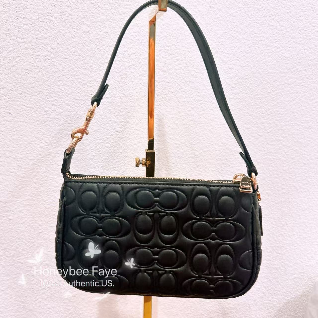 Coach Nolita 19 In Signature Leather CZ456 plus extended chain Size ONE SIZE - 8 Thumbnail