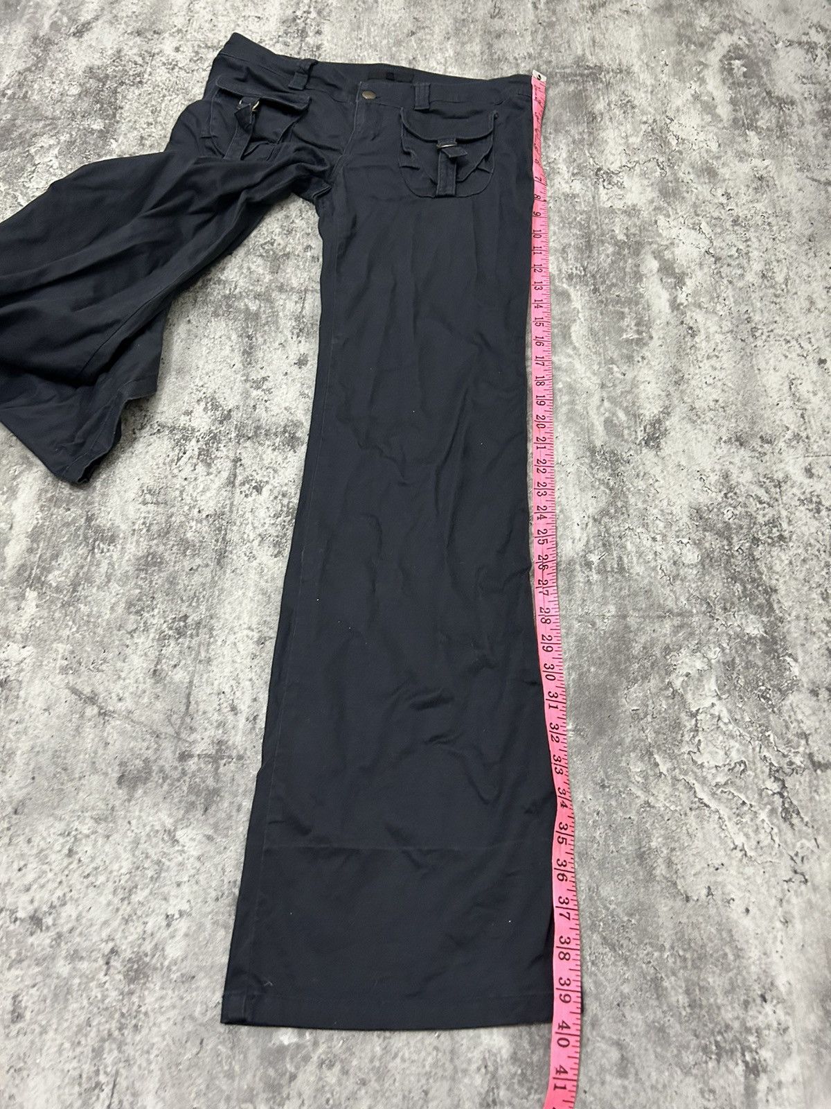 If Six Was Nine × Japanese Brand × Le Grande Bleu (L.G.B.) Pour Deux 3D Pocket Back Flare Pants lgb style Size US 30 / EU 46 - 20 Thumbnail