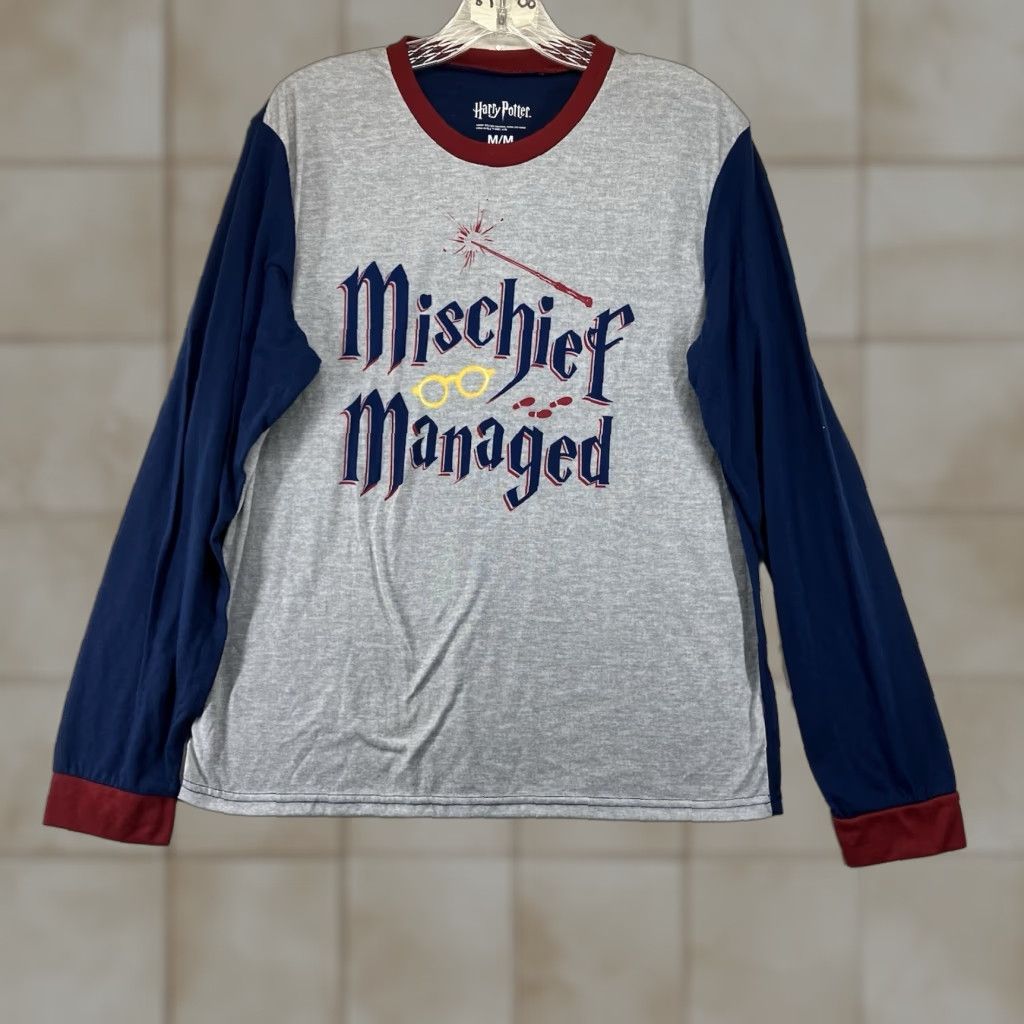 Vintage Harry Potter T Shirt Medium Mischief Managed Super Thin Lightweight Marauder' Size US M / EU 48-50 / 2 - 1 Thumbnail