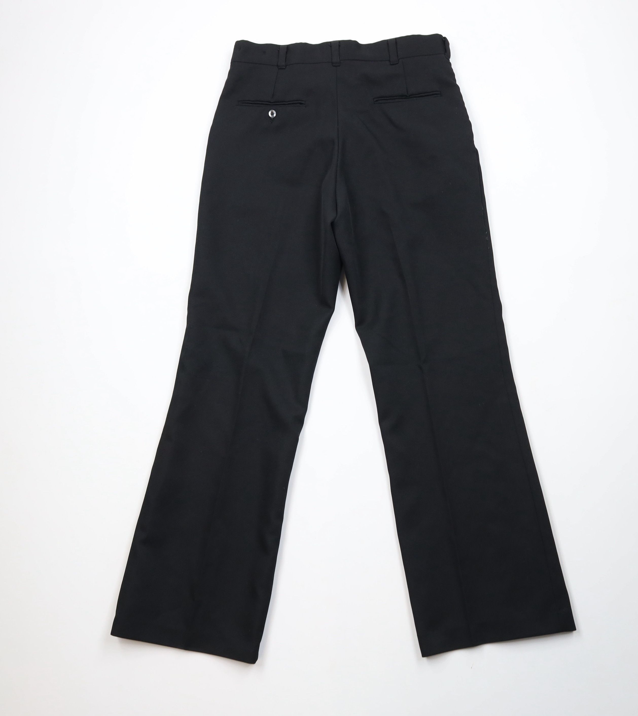 Vintage Vintage 70s Streetwear Wide Leg Bell Bottoms Pants Black USA Size US 32 / EU 48 - 9 Thumbnail