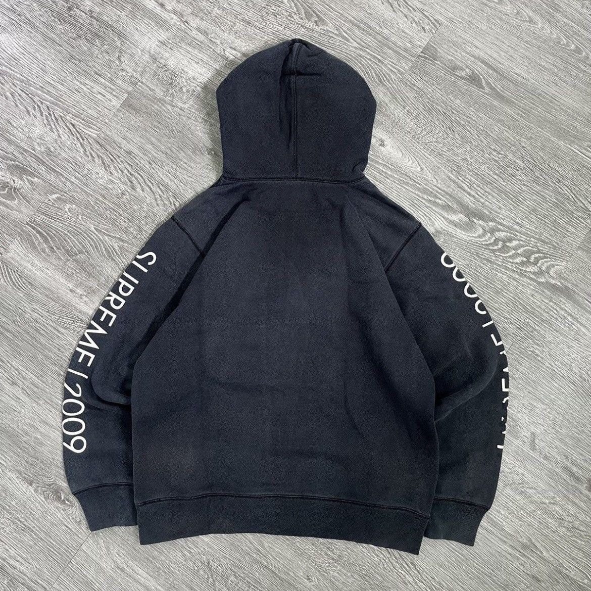 Supreme Supreme 2009 Block Stripe Hoodie Size US XL / EU 56 / 4 - 4 Thumbnail