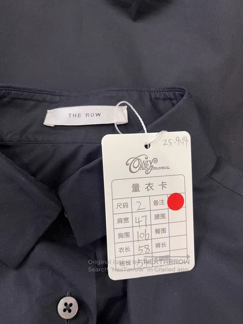 The Row The Row size 2 Classic black shirt Size XS / US 0-2 / IT 36-38 - 3 Thumbnail