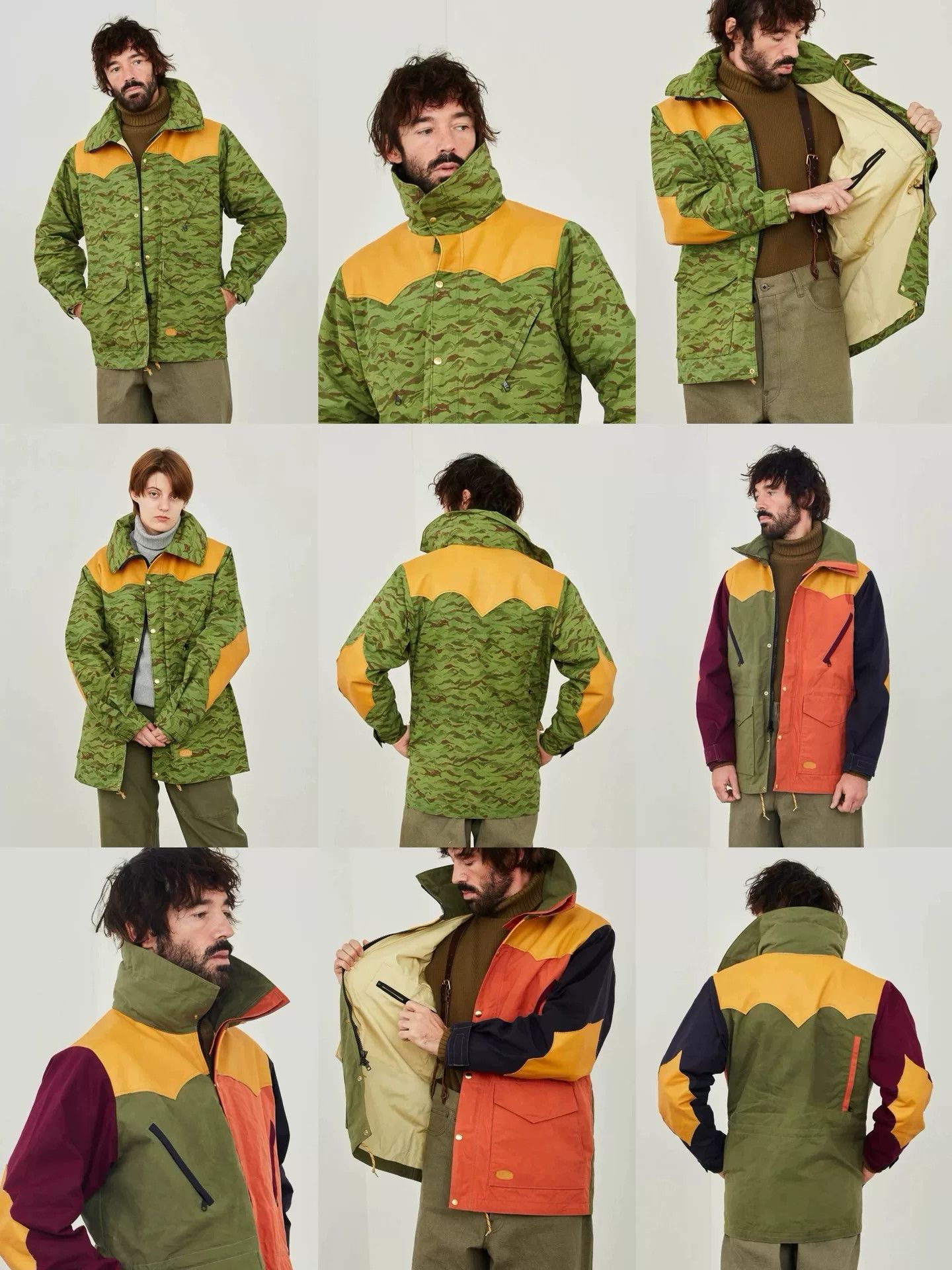 Nigel Cabourn Nigel Cabourn Collaboration Vintage Camo Parka Size US S / EU 44-46 / 1 - 1 Thumbnail
