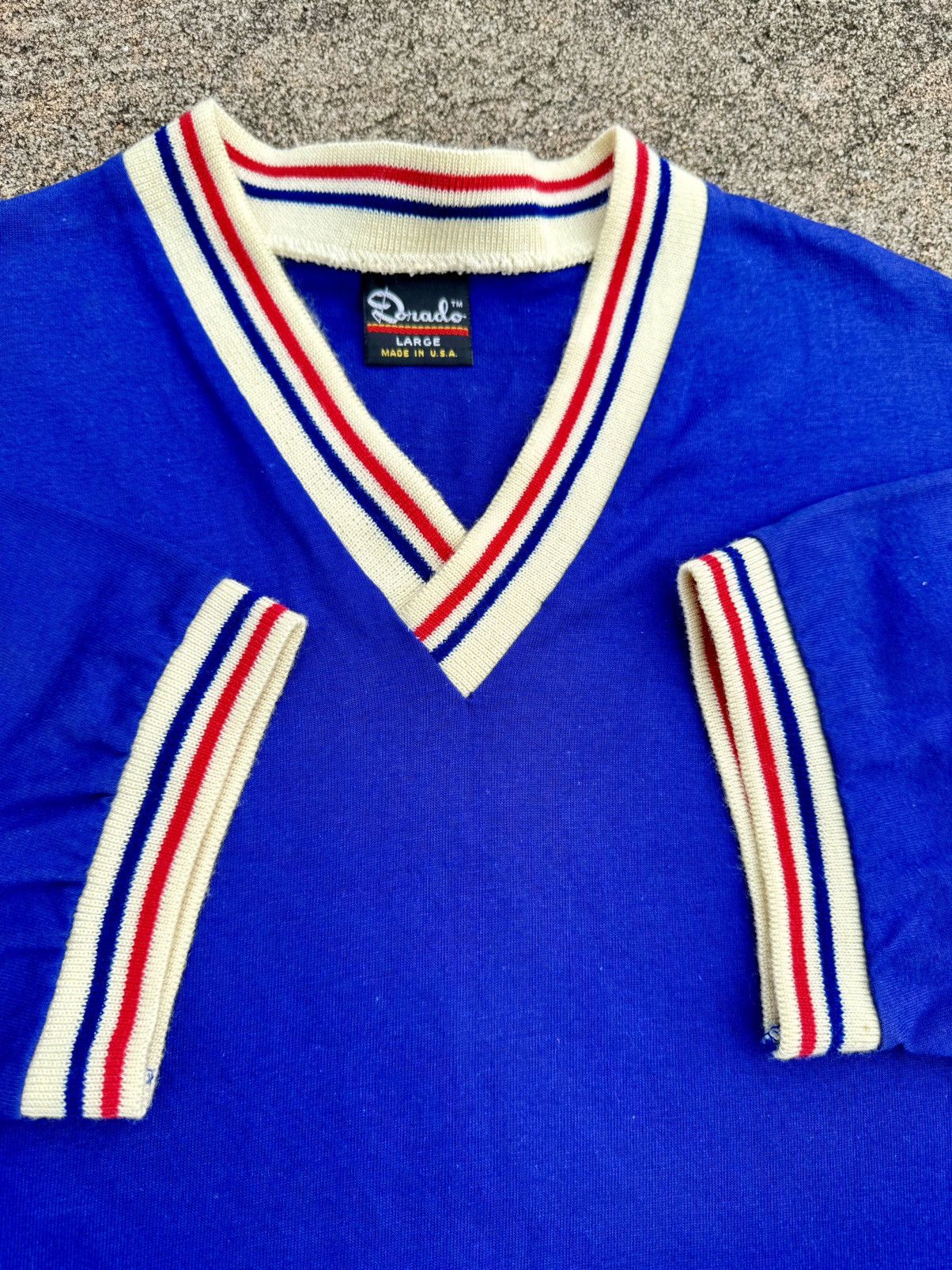 Vintage Vintage 80’s Soccer Jersey Size US L / EU 52-54 / 3 - 1 Thumbnail