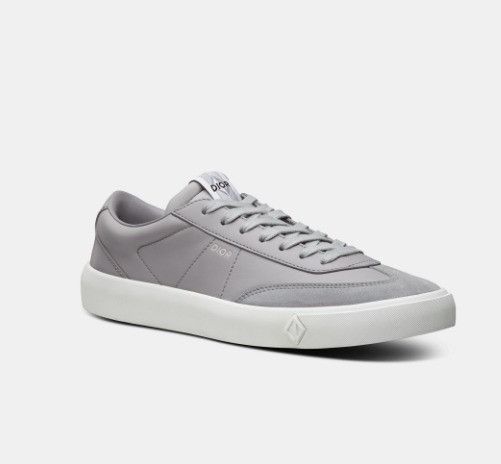 Dior o1w1db10924 Smooth Calfskin B101 Sneaker in Grey Size US 12 / EU 45 - 2 Thumbnail