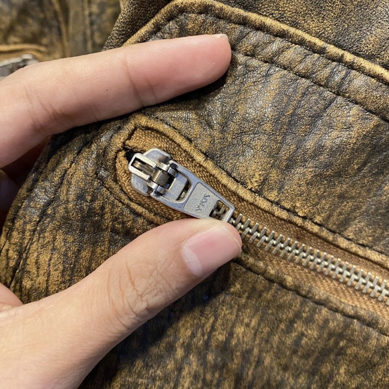 Vera Pelle 🔥VERA PELLE REAL LEATHER BOMBER JACKETS Size US S / EU 44-46 / 1 - 9 Thumbnail