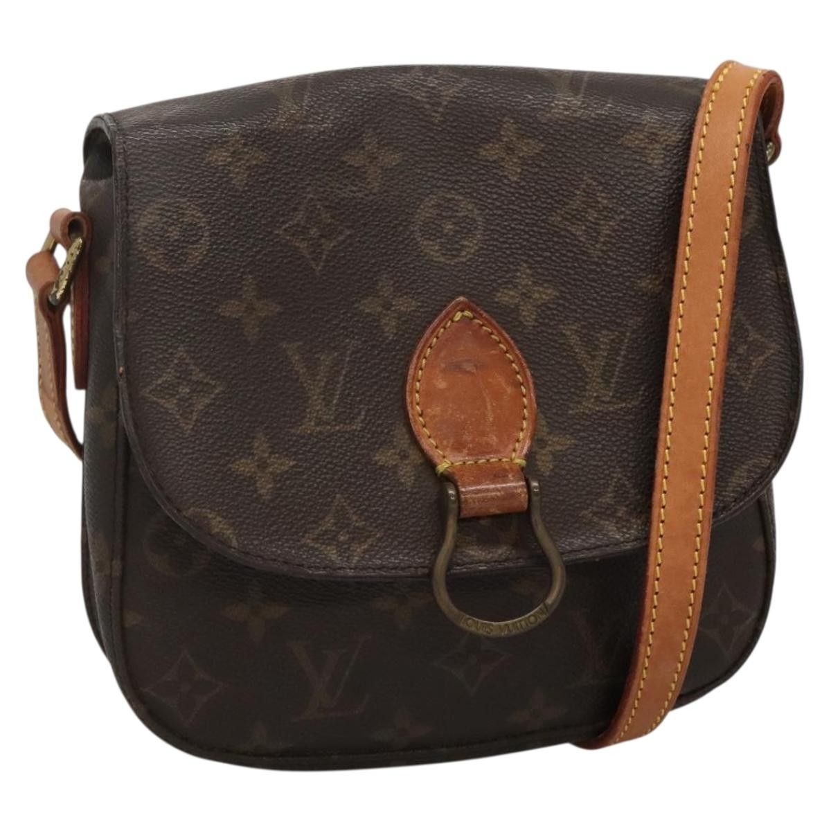 Louis Vuitton LOUIS VUITTON Monogram Saint Cloud MM Shoulder Bag M51243 Size ONE SIZE - 1 Thumbnail