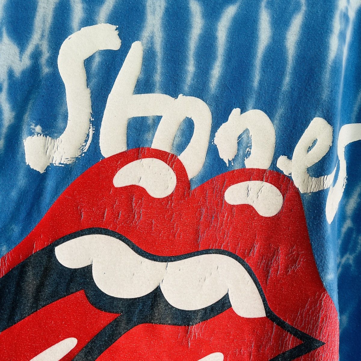 Band Tees × The Rolling Stones The Rolling Stones Concert Tour 2019 Big Logo Tie Dye TShirt Size US M / EU 48-50 / 2 - 8 Thumbnail