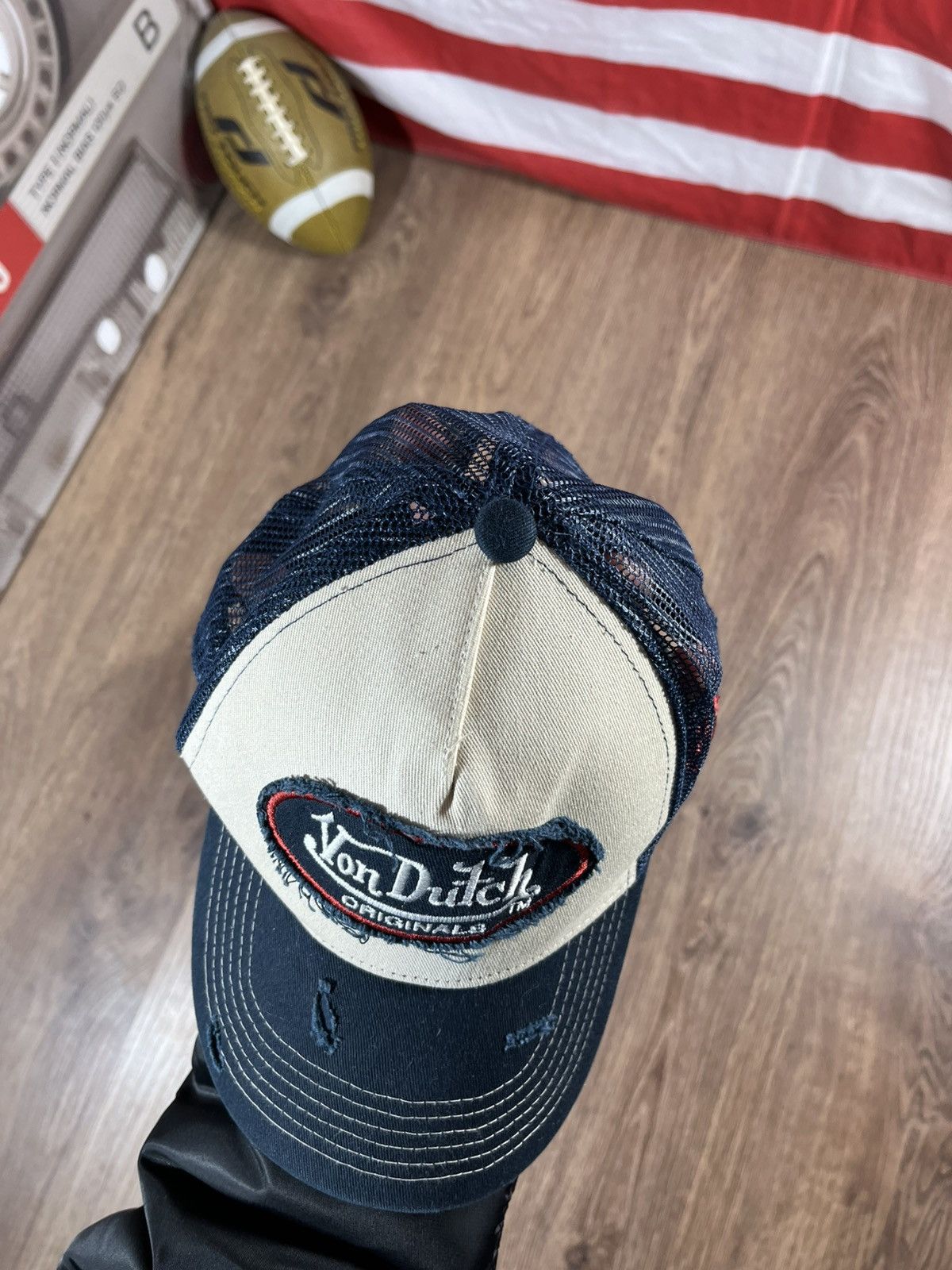 Von Dutch Vintage Von Dutch Distressed Cap Hat Size ONE SIZE - 11 Thumbnail