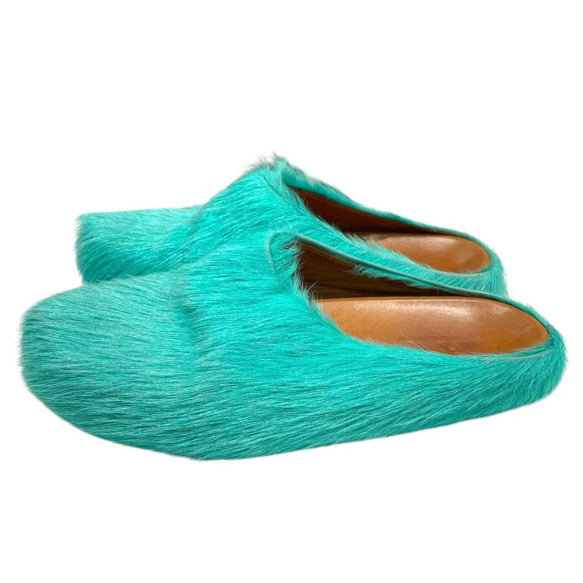 Marni Fur Fussbett Mules Size US 11 / IT 41 - 2 Thumbnail
