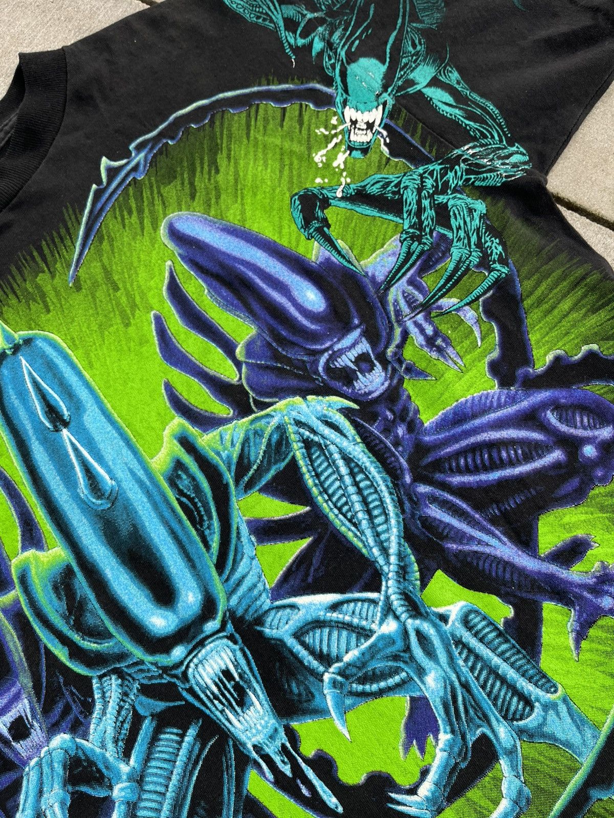 Cartoon Network × Vintage 👽1993 Operation Aliens👽 Crazy Vintage AOP Tee Size US XL / EU 56 / 4 - 12 Thumbnail