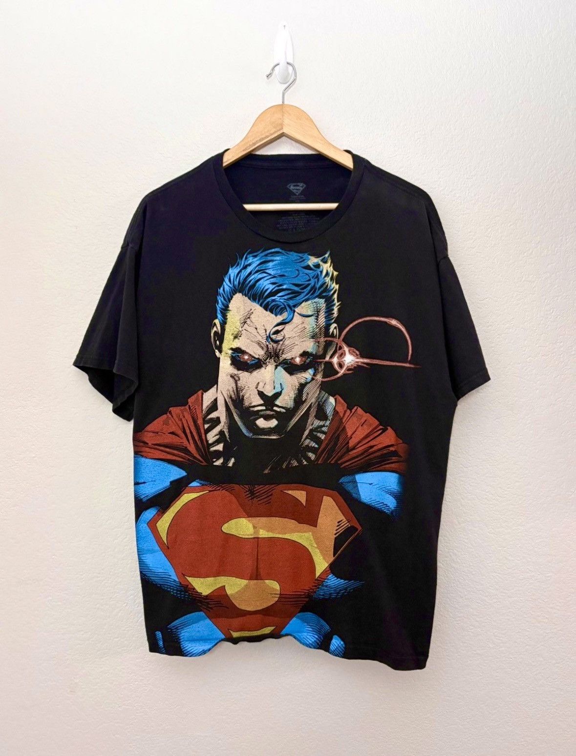 DC Comics Superman Rare All Over Front Print 2009 Tee Size US XL / EU 56 / 4 - 1 Thumbnail