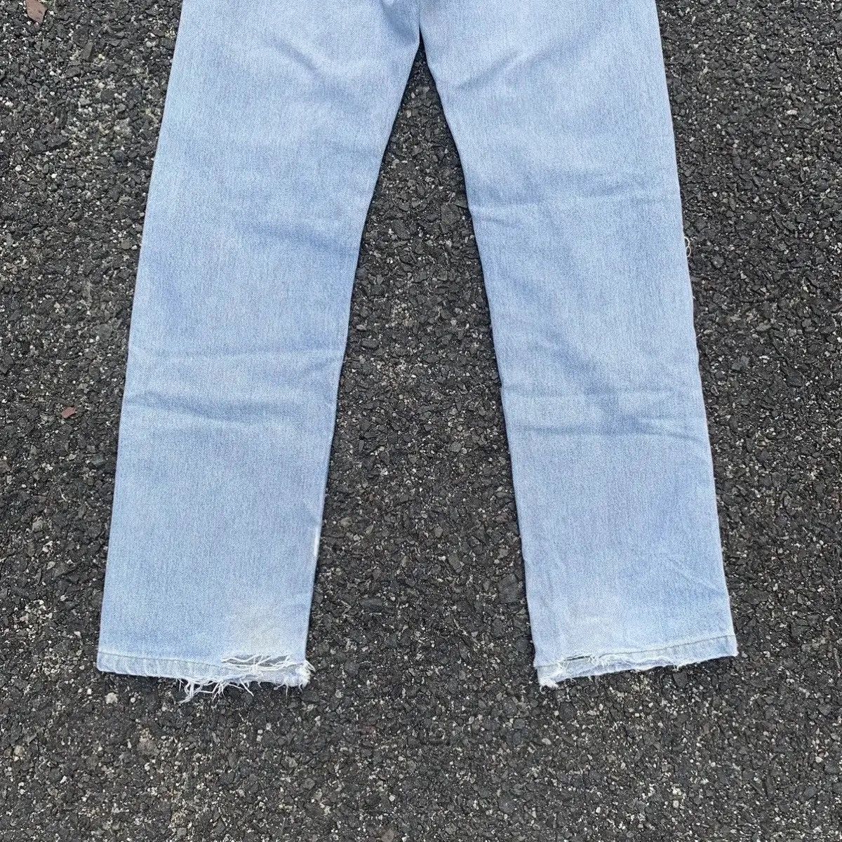 Levi's Ripped Levi’s 501 Jeans Light Wash Levis Denim Pants Size US 27 - 13 Thumbnail
