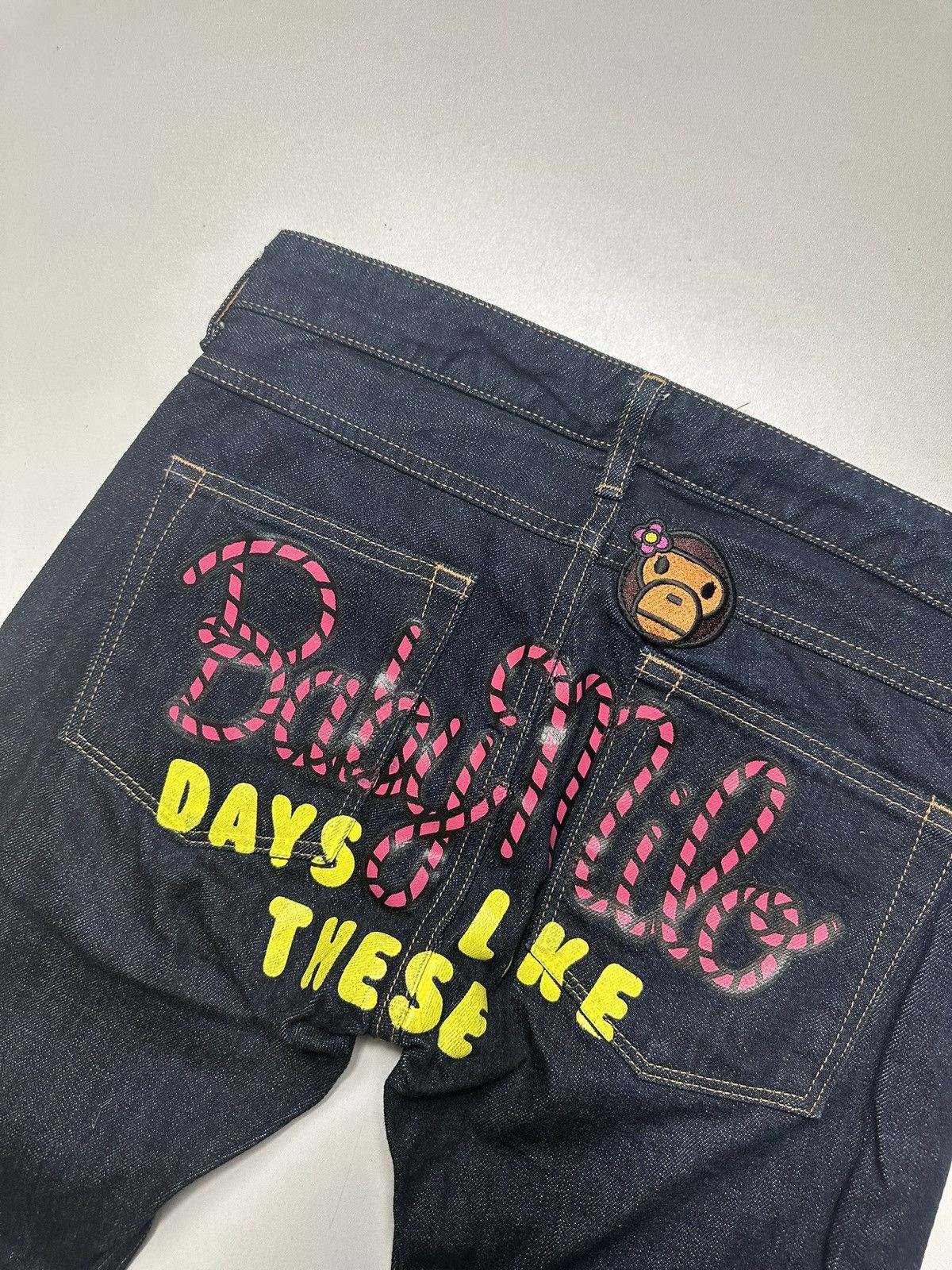 Bape Vintage Bape Jeans Size 28" / US 6 / IT 42 - 2 Thumbnail