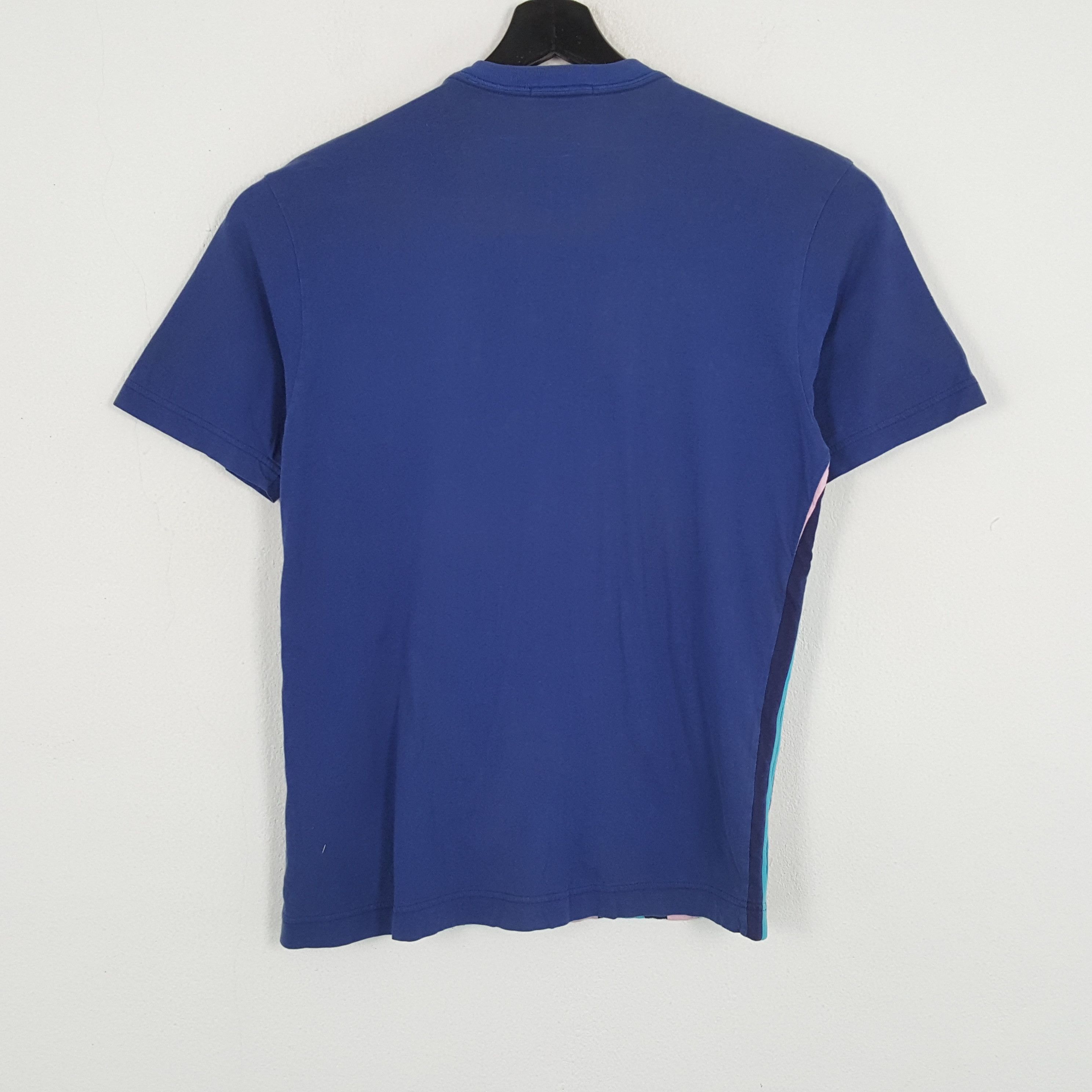 Issey Miyake × Japanese Brand × Vintage ISSEY MIYAKE MEN Tshirt Japanese Designer Stripe Design Size US M / EU 48-50 / 2 - 3 Thumbnail