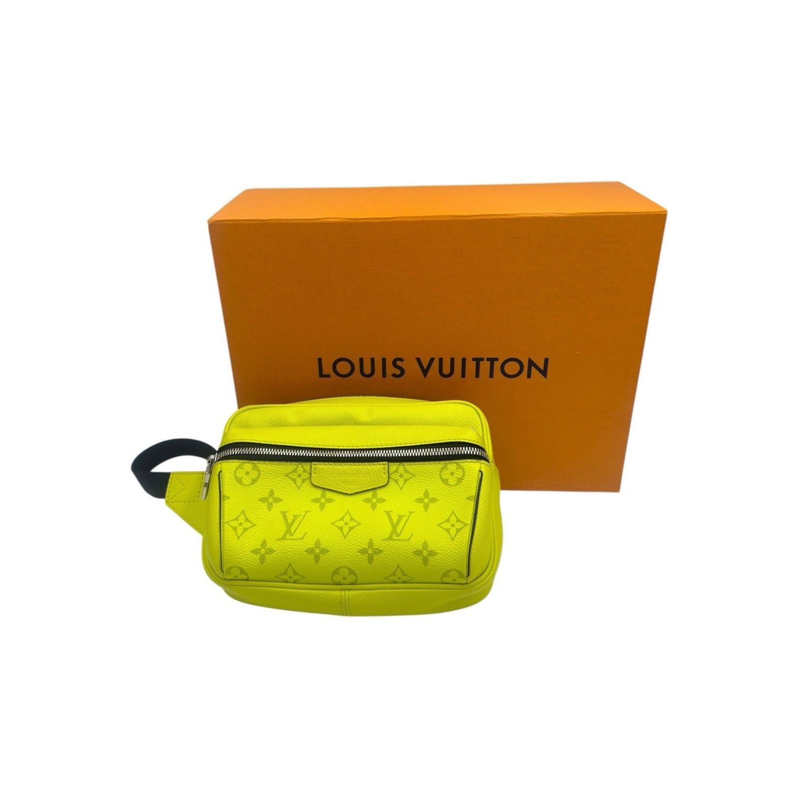 Louis Vuitton Discovery Waist Bag Bum Bag Jaune Monogram Eclipse Neon Size ONE SIZE - 4 Thumbnail