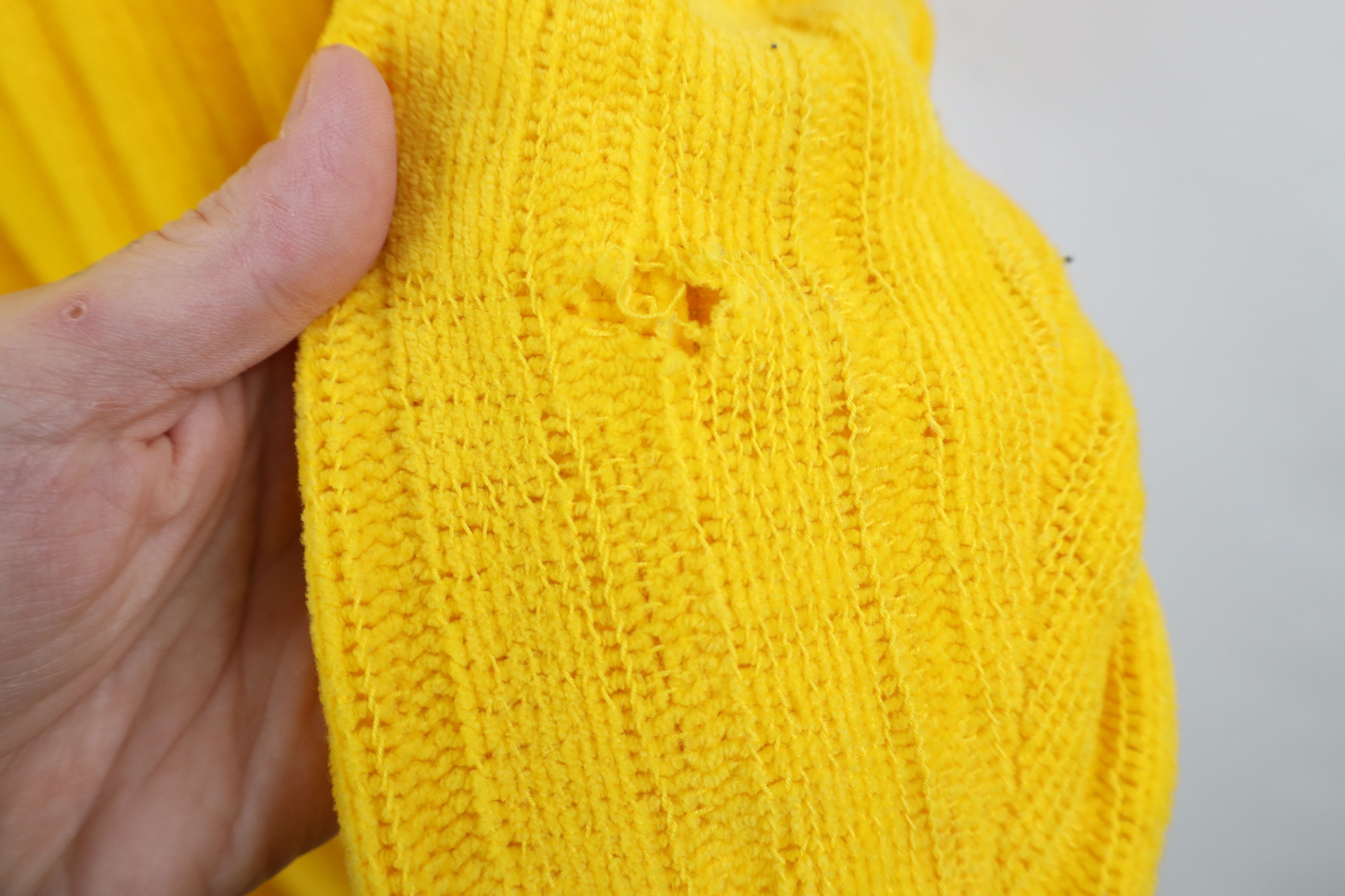 Vintage Vintage 90s Y2K Streetwear Ribbed Knit Turtleneck Sweater Size US M / EU 48-50 / 2 - 8 Thumbnail