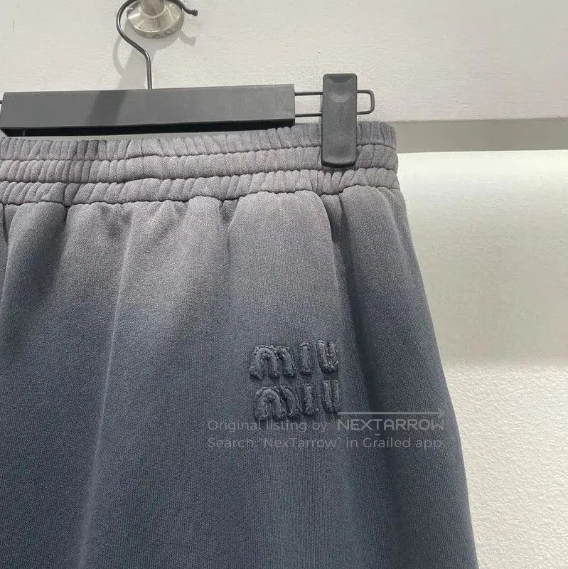 Miu Miu Miu Miu Color Block Cotton Midi Skirt . Size 22" - 3 Thumbnail