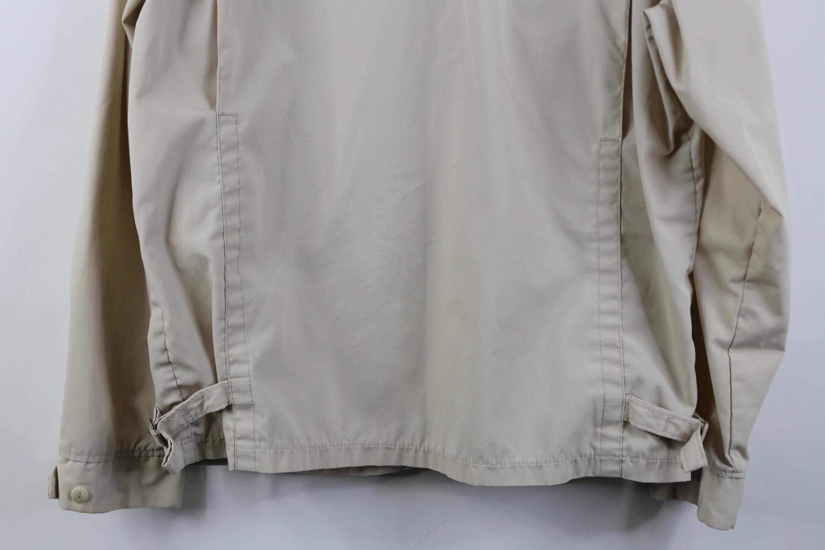 Vintage Vintage 70s Streetwear Full Zip Bomber Jacket Beige USA Size US XXL / EU 58 / 5 - 20 Thumbnail