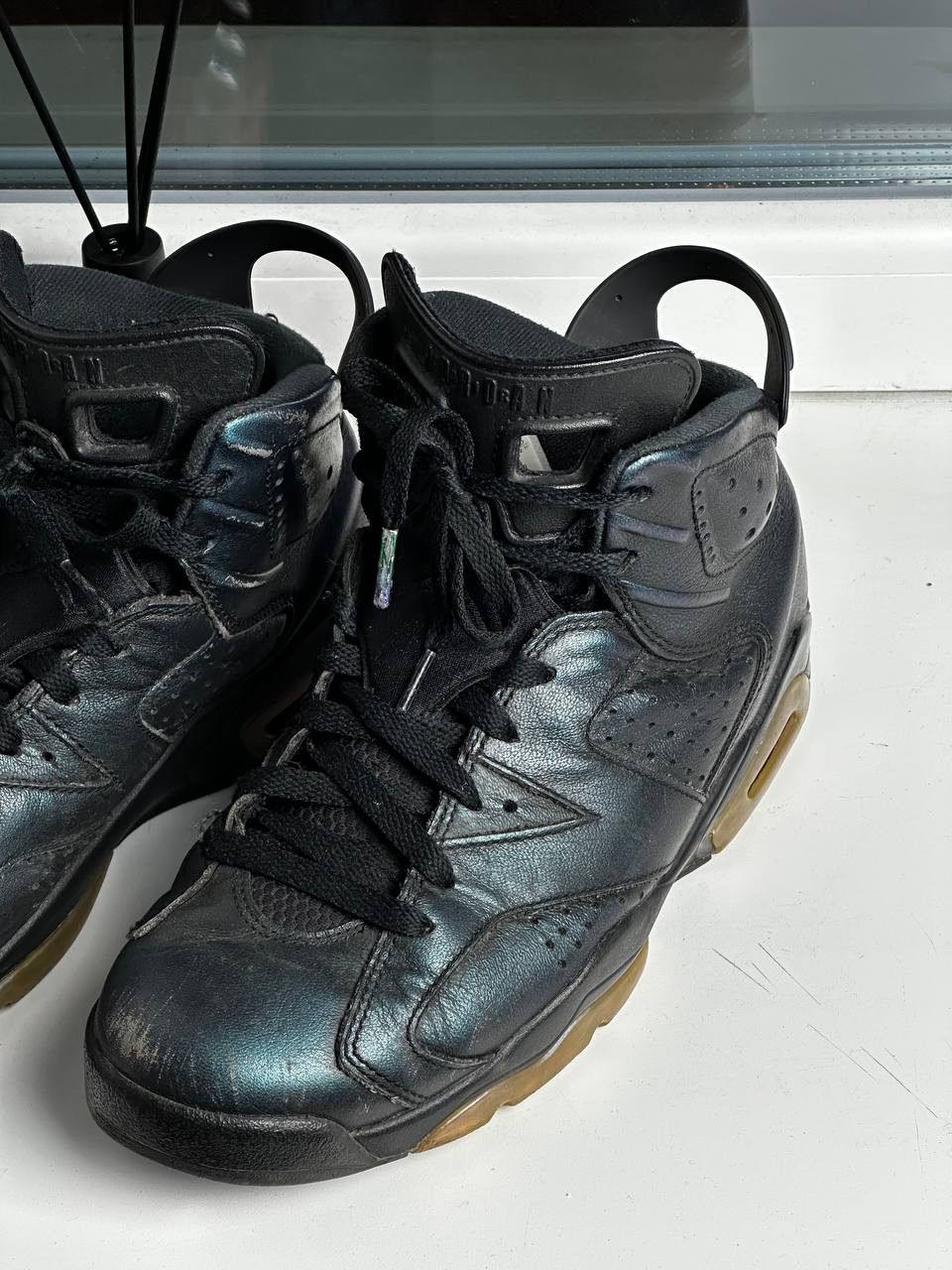 Jordan Brand × Nike Nike Air Jordan 6 Chameleon Black Size 7.5 Size US 7.5 / EU 40-41 - 6 Thumbnail