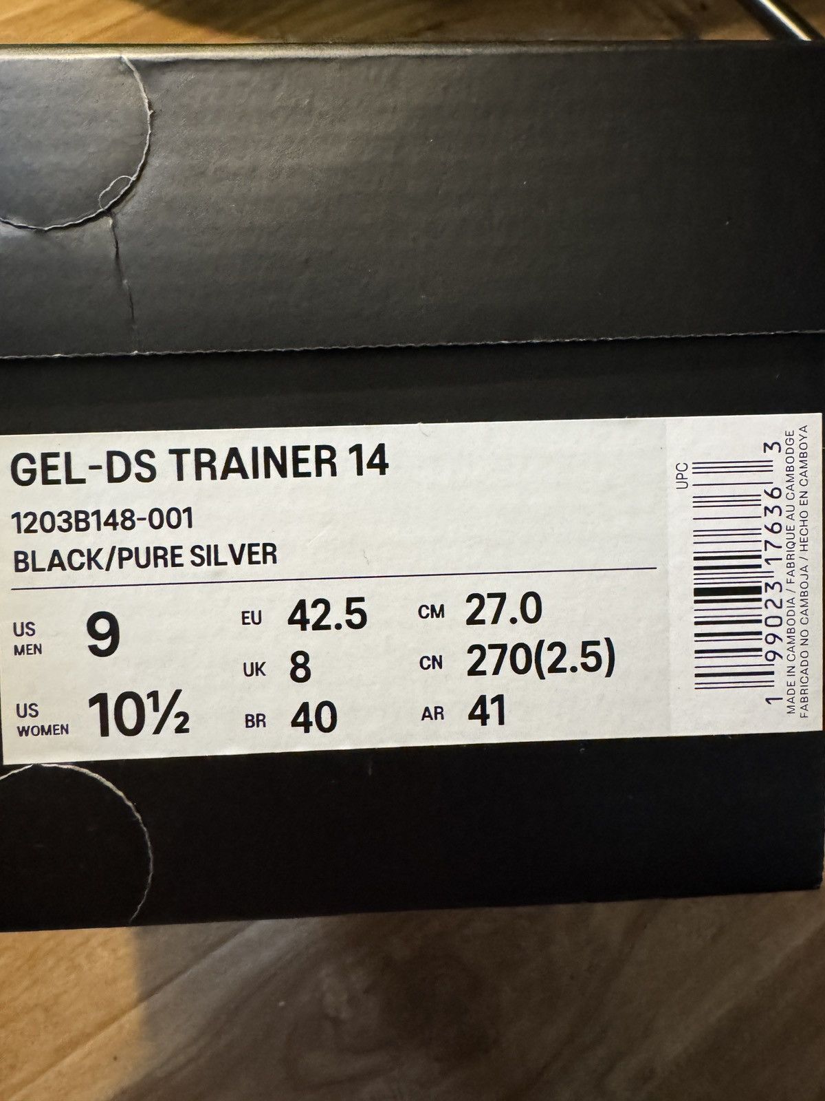 Asics × HIDDEN New Asics Gel-DS Trainer 14 Hidden NY Dusk Size 9 Size US 9 / EU 42 - 11 Thumbnail