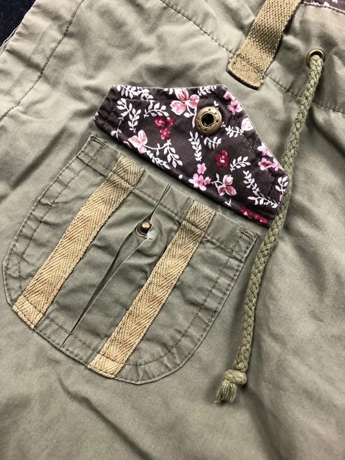 Pepe Jeans PEPE JEANS Vintage Streetwear Avantgarde Multi-pocket Y2k Size 28" / US 6 / IT 42 - 8 Thumbnail