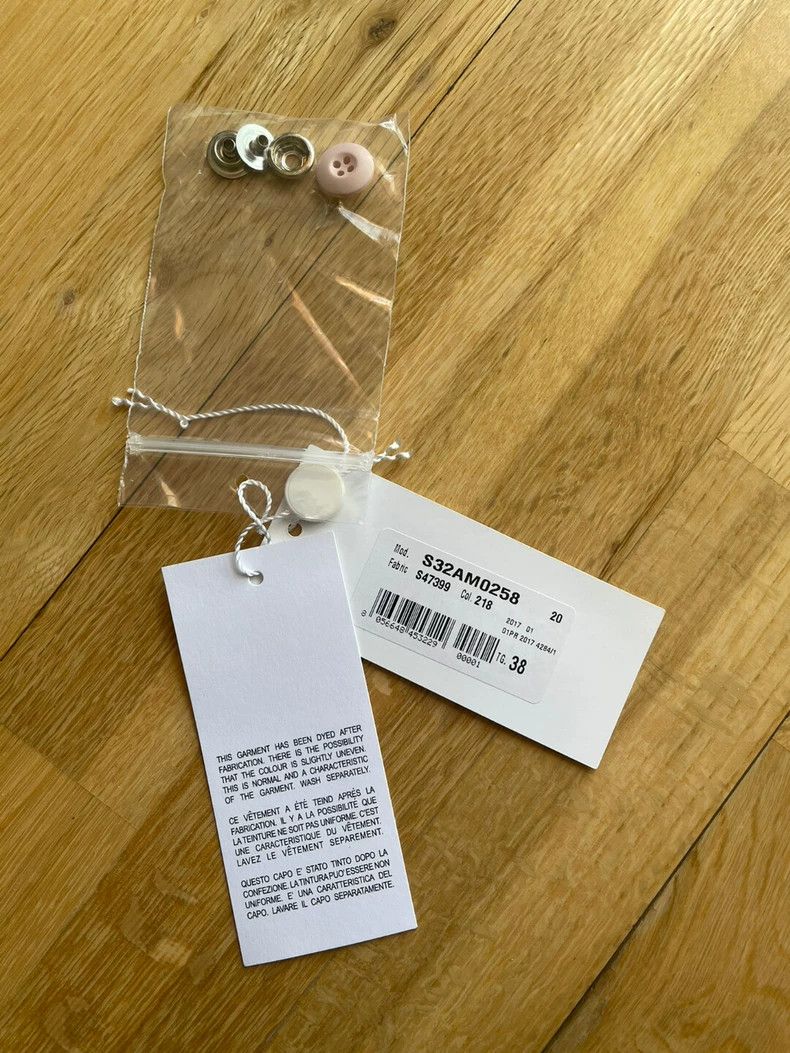 Maison Margiela Maison Margiela Pink denim jacket 2501-Nextarrow Size XS / US 0-2 / IT 36-38 - 7 Thumbnail