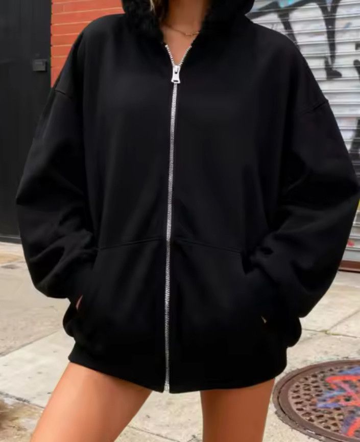 Other Winter Lined Hoodie High Street Urban Fashion Size M / US 6-8 / IT 42-44 - 4 Thumbnail