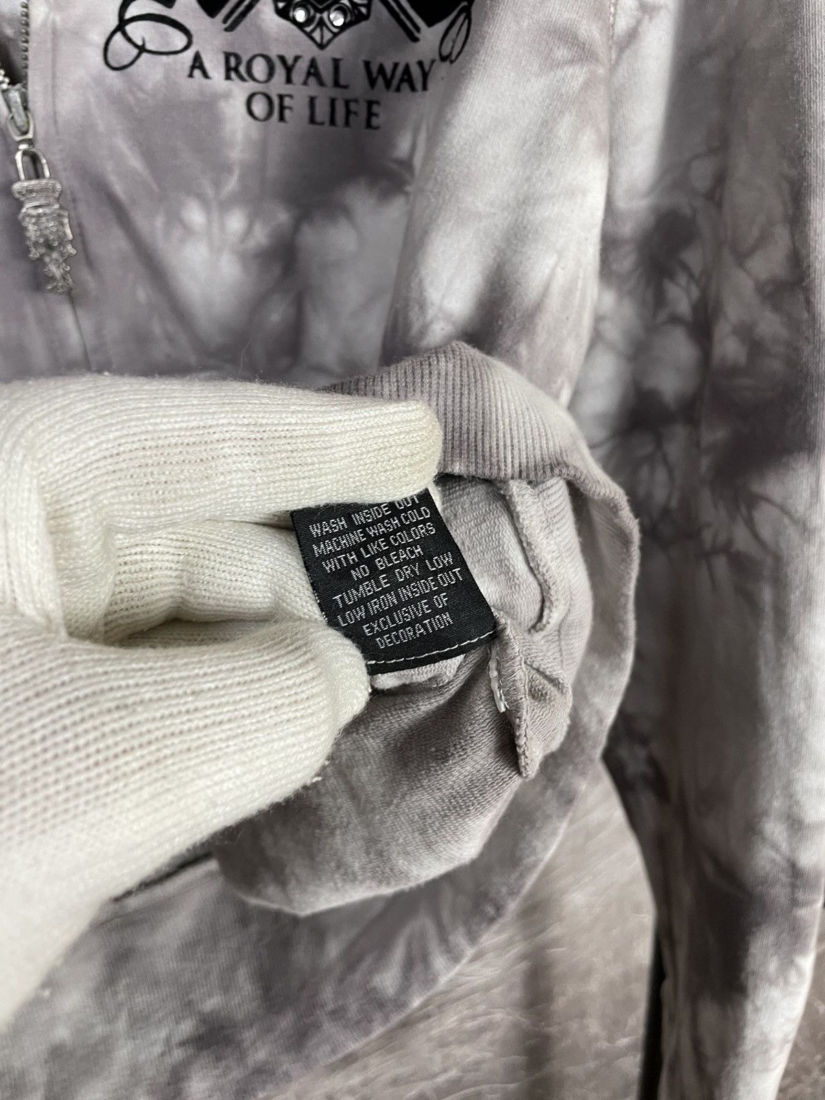 20471120 × Affliction × Japanese Brand Rebel Spirit Y2K Zip Hoodie Affliction Chrome hearts Style Size US M / EU 48-50 / 2 - 13 Thumbnail