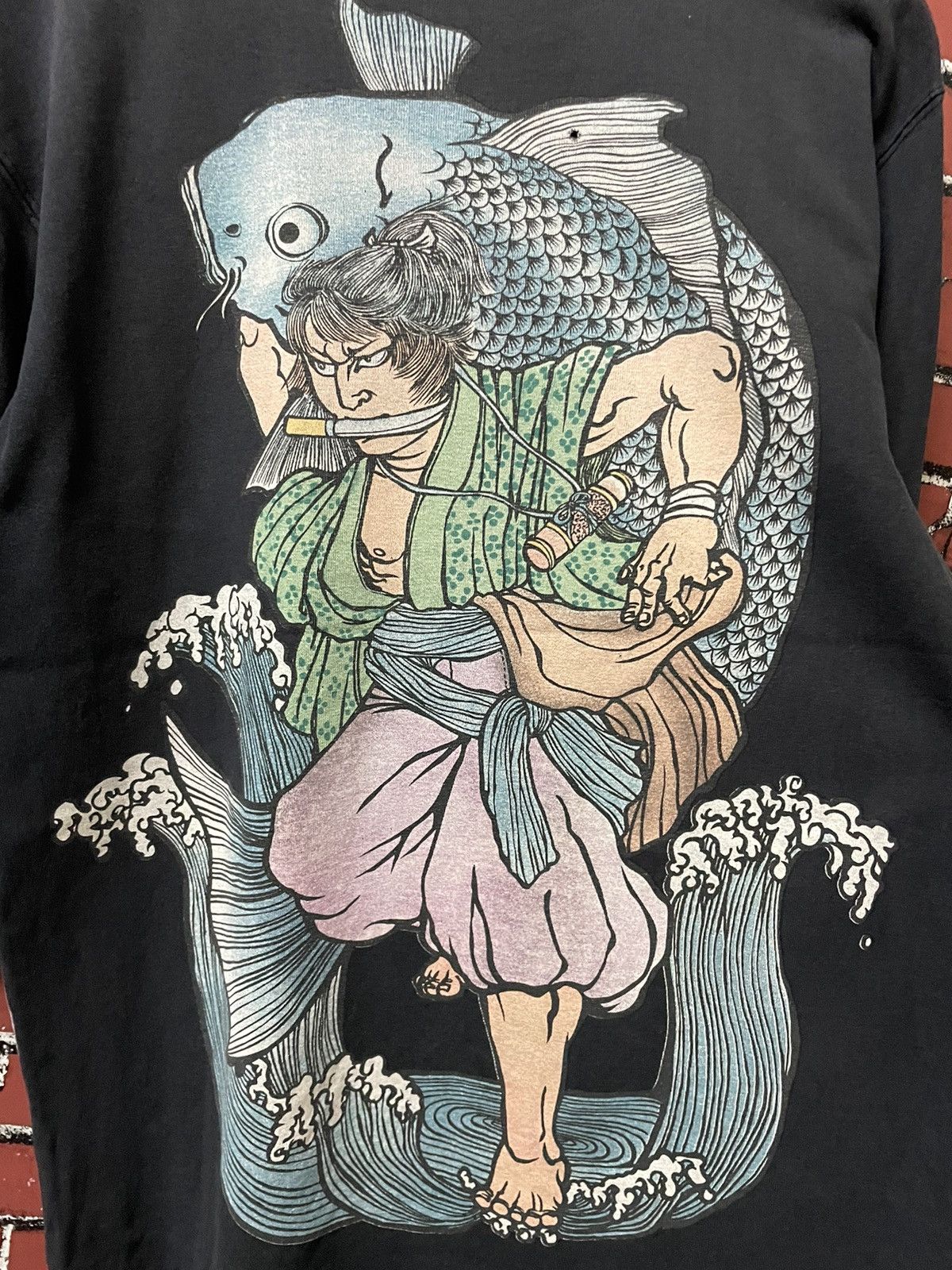 Japanese Brand VINTAGE GRAPHIC JAPANESE UKIYO-E SUKAJAN Size US L / EU 52-54 / 3 - 7 Thumbnail
