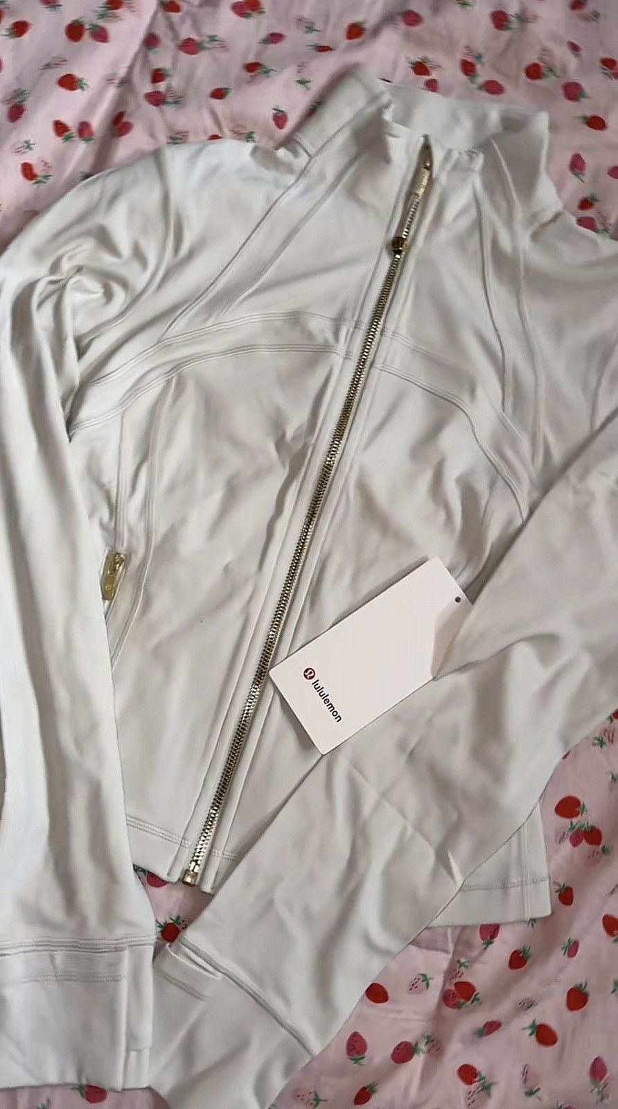 Lululemon Lululemon white define jacket Size M / US 6-8 / IT 42-44 - 1 Thumbnail