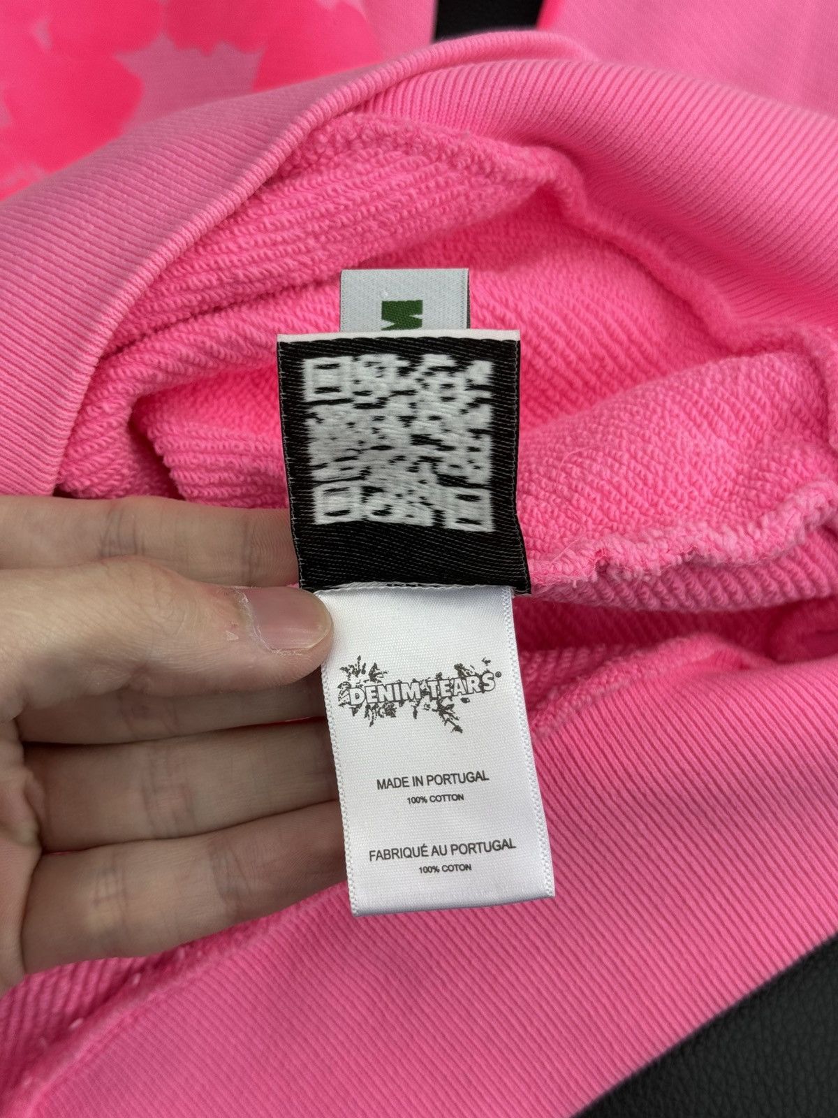 DENIM TEARS Denim Tears Pink 2025 Cotton Wreath Hoodie L (NEW) Size US L / EU 52-54 / 3 - 9 Thumbnail
