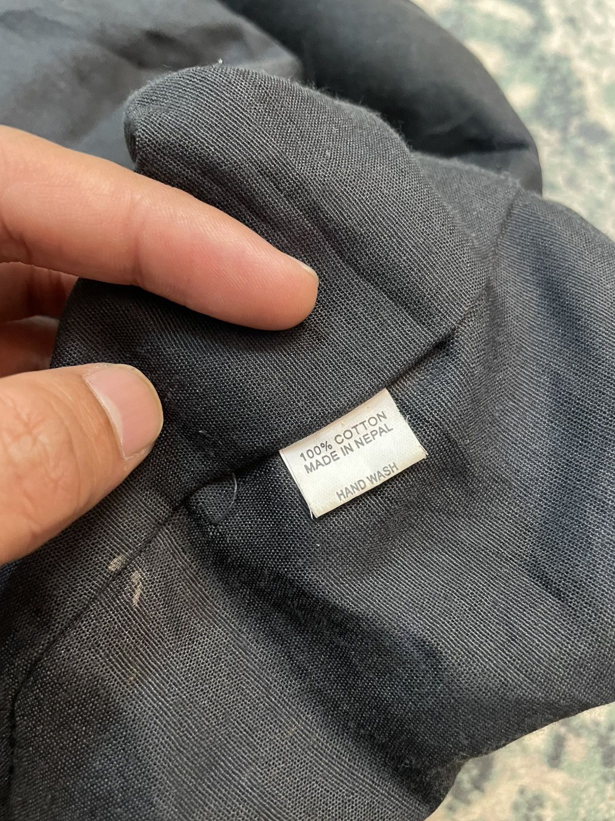 Handmade × Japanese Brand Sashiko Boro Hand Made Inspired Bag Size ONE SIZE - 19 Thumbnail