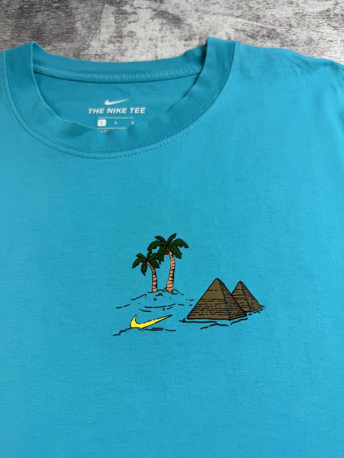 Nike Nike SB Sphinx Rocking Blazers Men’s Large Blue Hip Hop Skate Rap T Shirt Tee Size US L / EU 52-54 / 3 - 14 Thumbnail