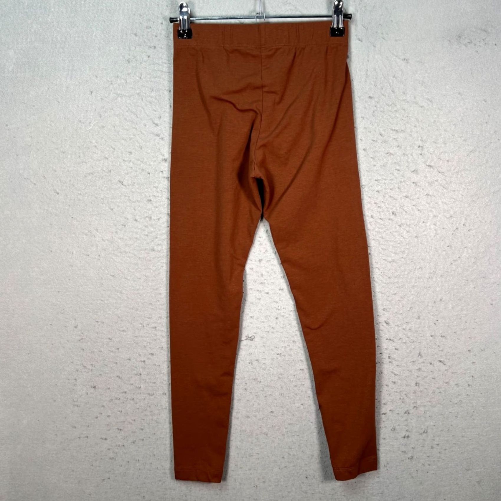 Los Angeles Apparel Los Angeles Apparel Womens Small Brown Cotton Spandex Leggings Made In USA Size 40" / US 18 - 2 Thumbnail