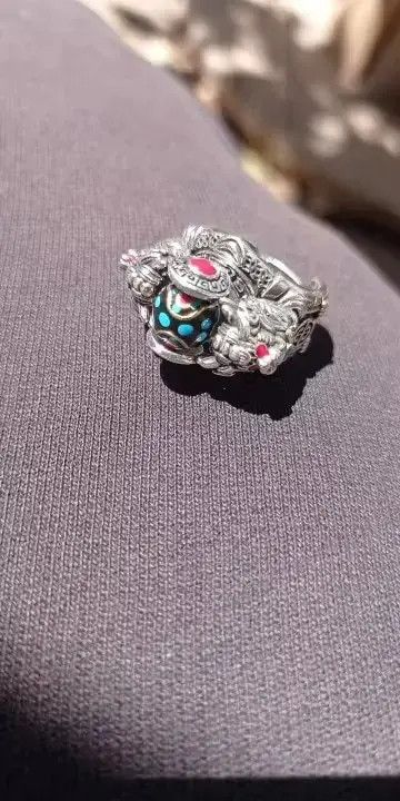 Other Creative Retro Chinese Style Ethnic Beast Ring Size ONE SIZE - 2 Thumbnail