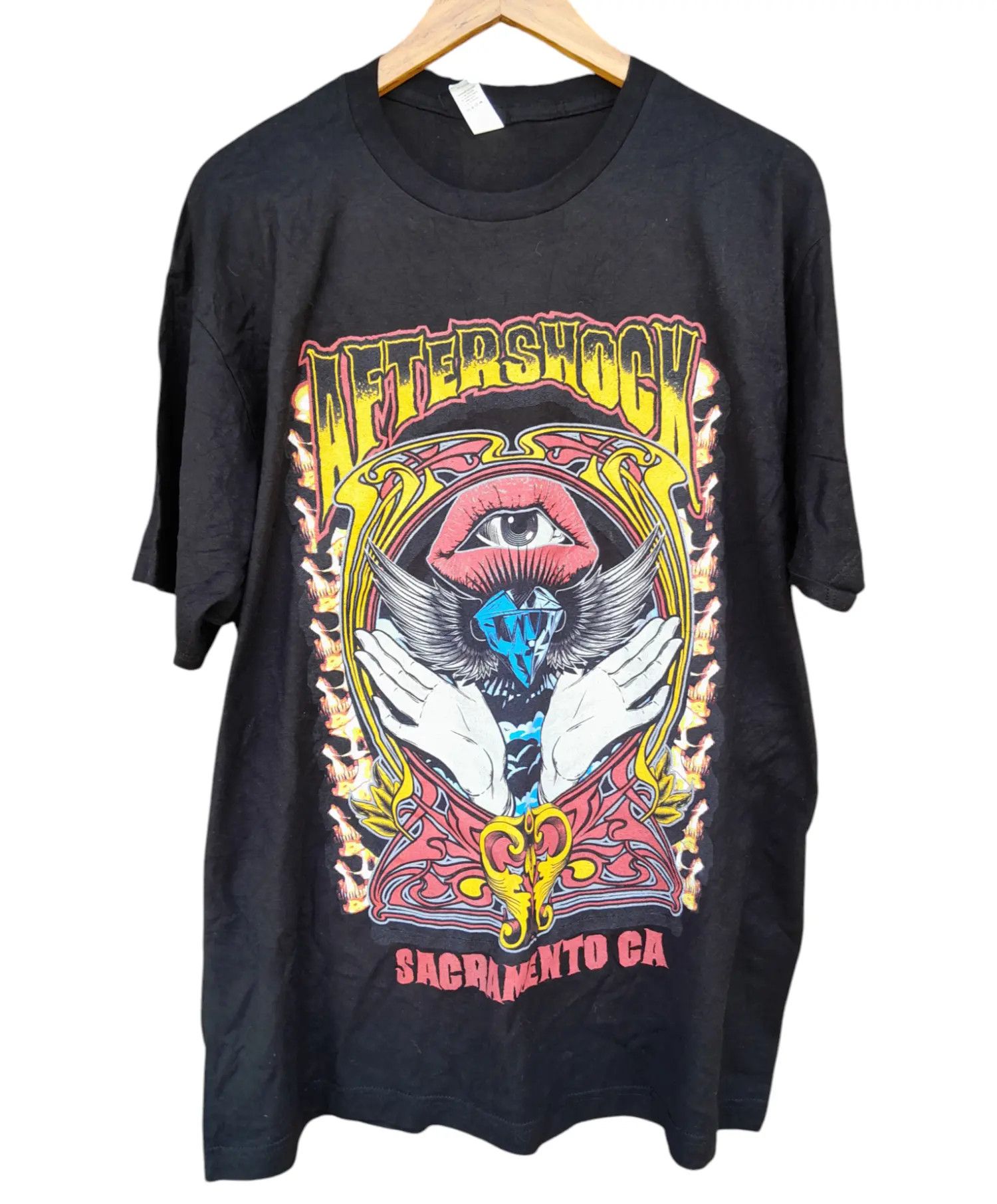 Band Tees 💥FINAL DROP💥AFTERSHOCK BAND LISTING Size US XL / EU 56 / 4 - 2 Thumbnail