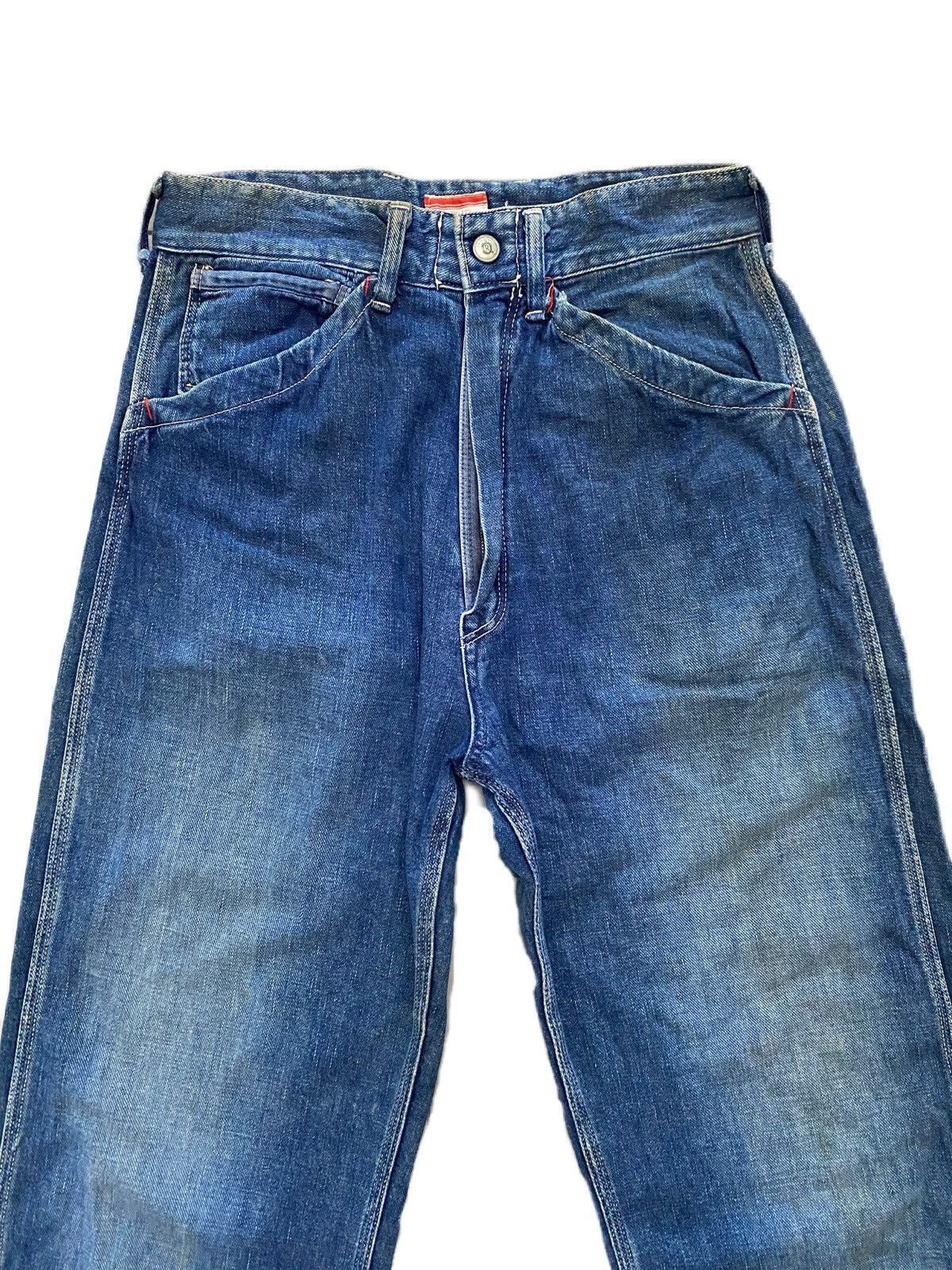 45rpm VINTAGE BLUE CAFE BY 45 RPM WIDE DENIM BAGGY STYLE Size US 29 - 4 Thumbnail